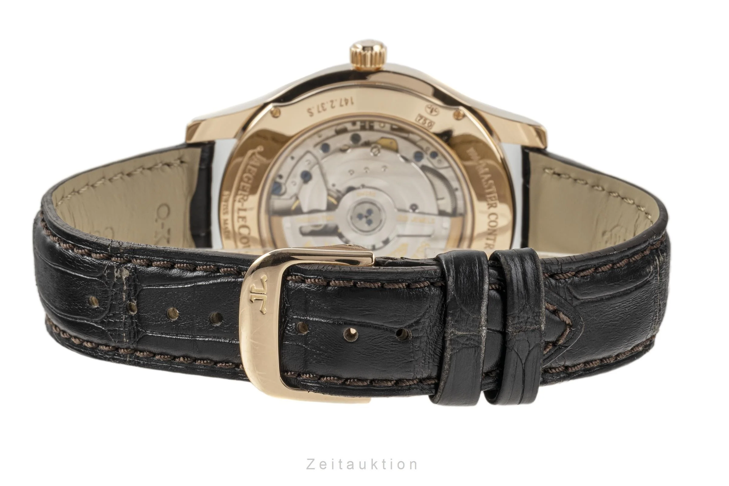 Jaeger LeCoultre Master Control 18 ct red gold automatic men's watch Q1392420, 147.2.37.S  [2301297] - Image 13