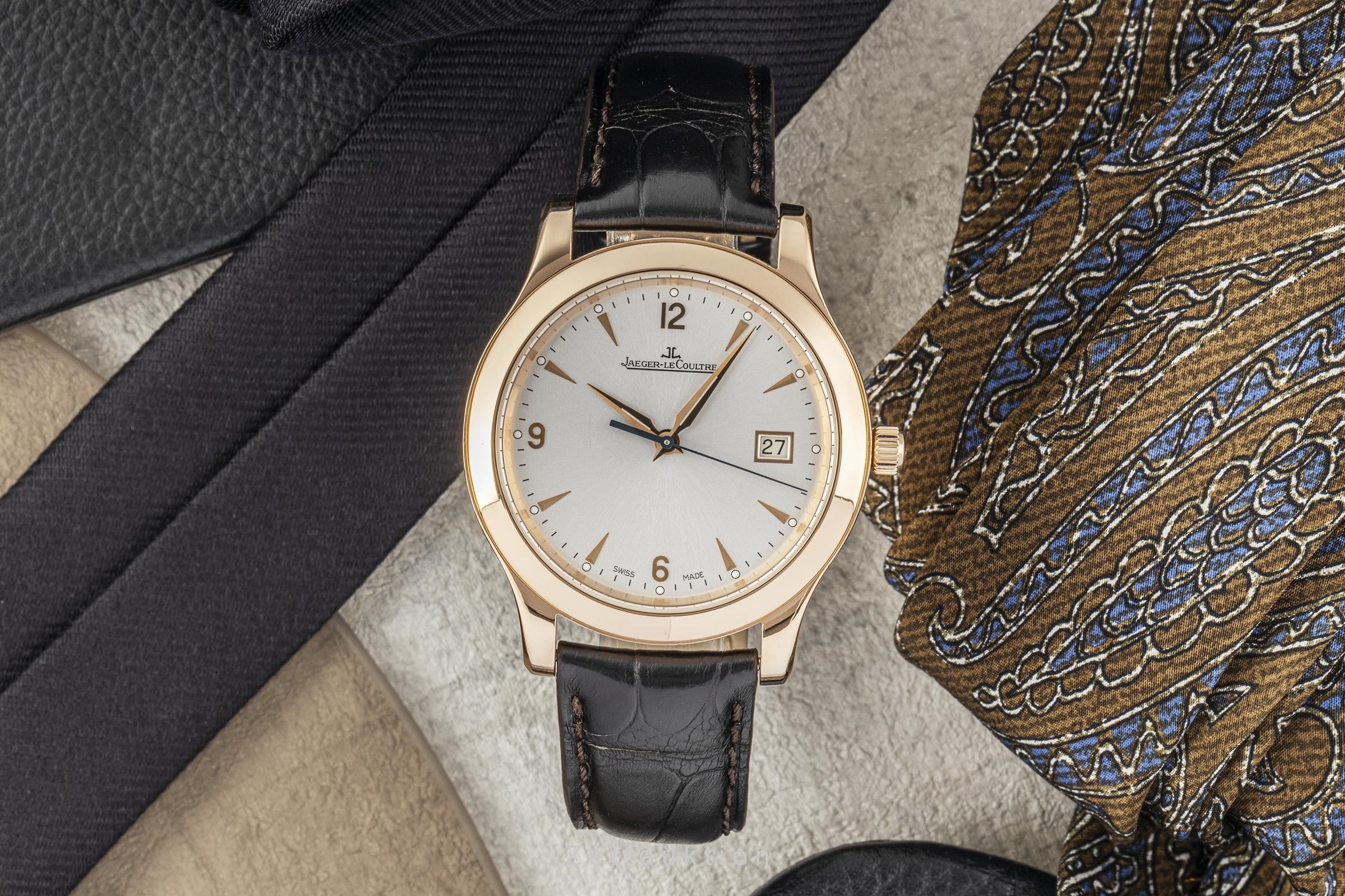 Jaeger LeCoultre Master Control 18 ct red gold automatic men's watch Q1392420, 147.2.37.S  [2301297] - Image 3