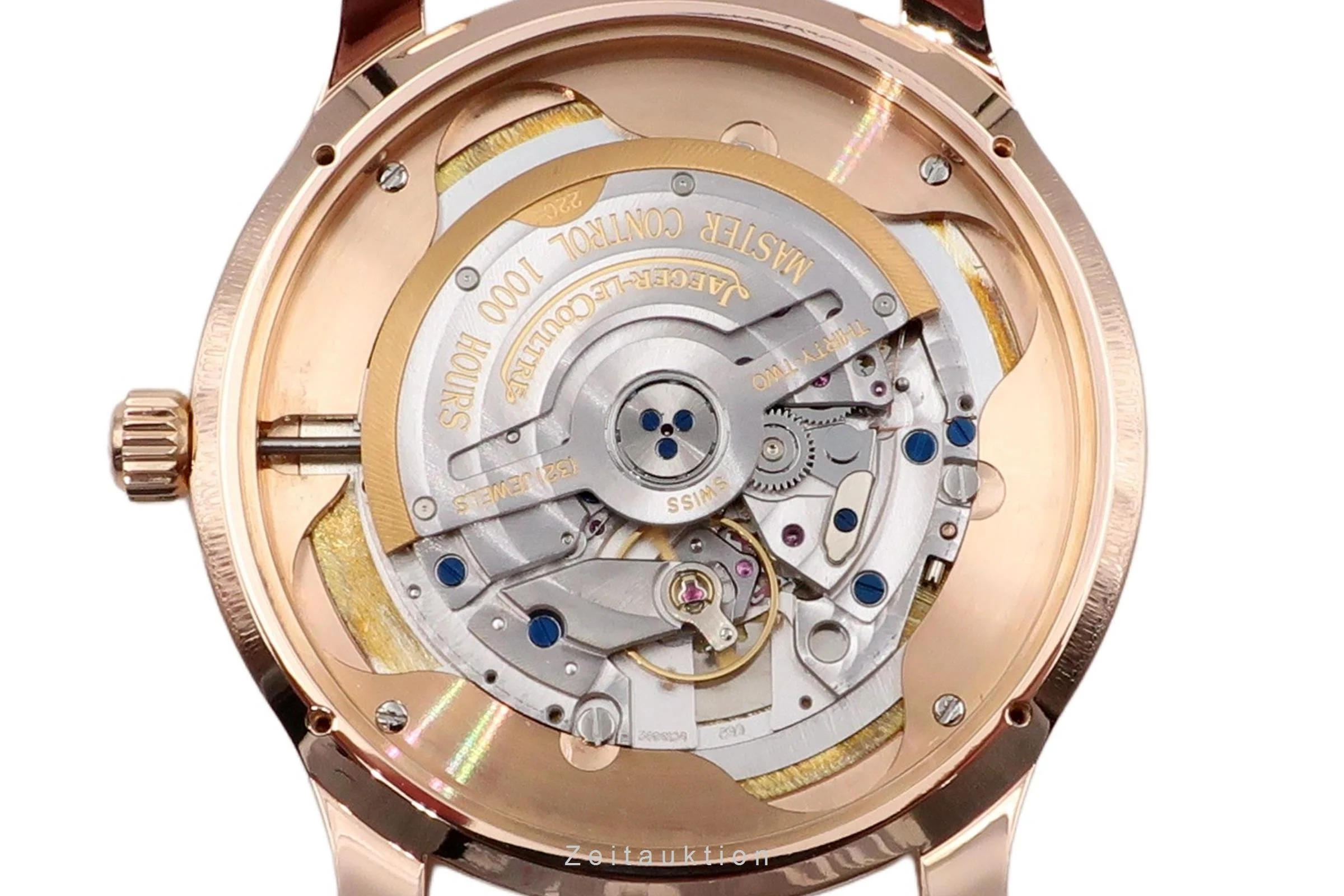 Jaeger LeCoultre Master Control 18 ct red gold automatic men's watch Q1392420, 147.2.37.S  [2505420] - Image 14