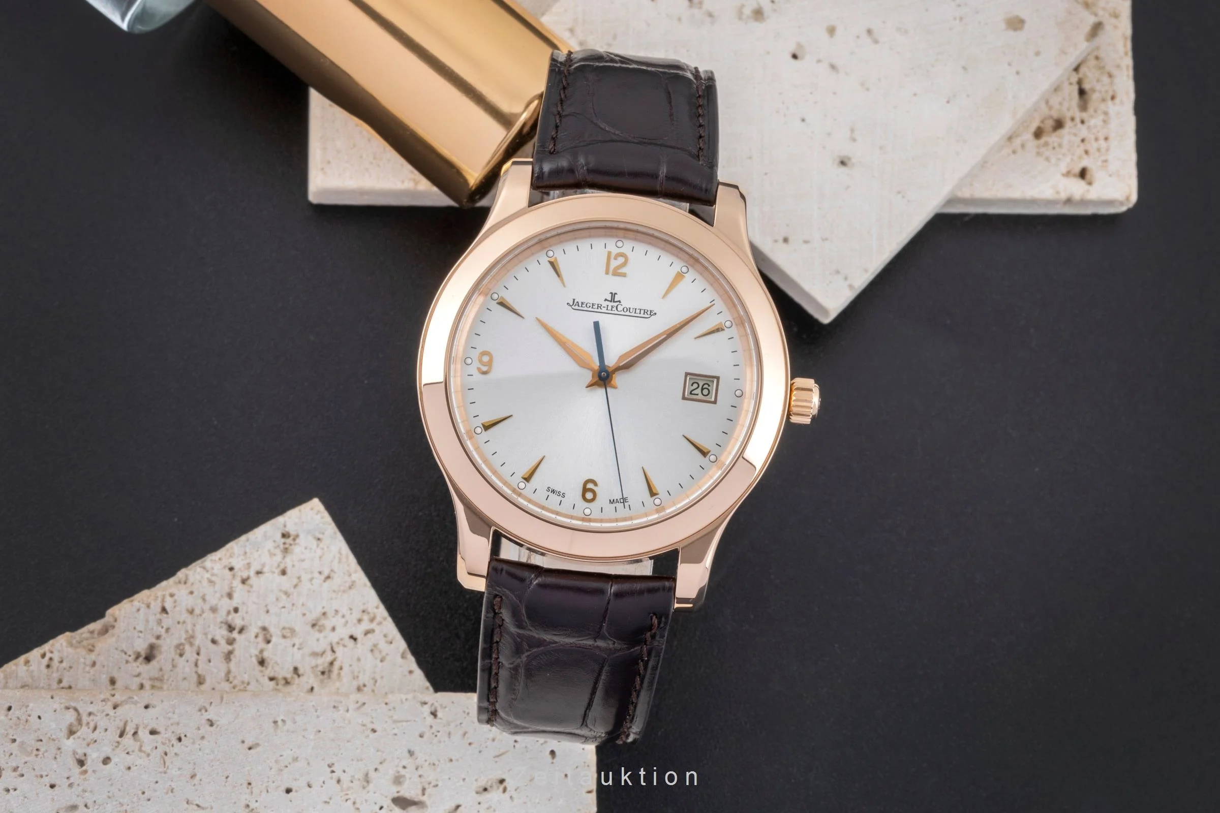 Jaeger LeCoultre Master Control 18 ct red gold automatic men's watch Q1392420, 147.2.37.S  [2505420] - Image 4