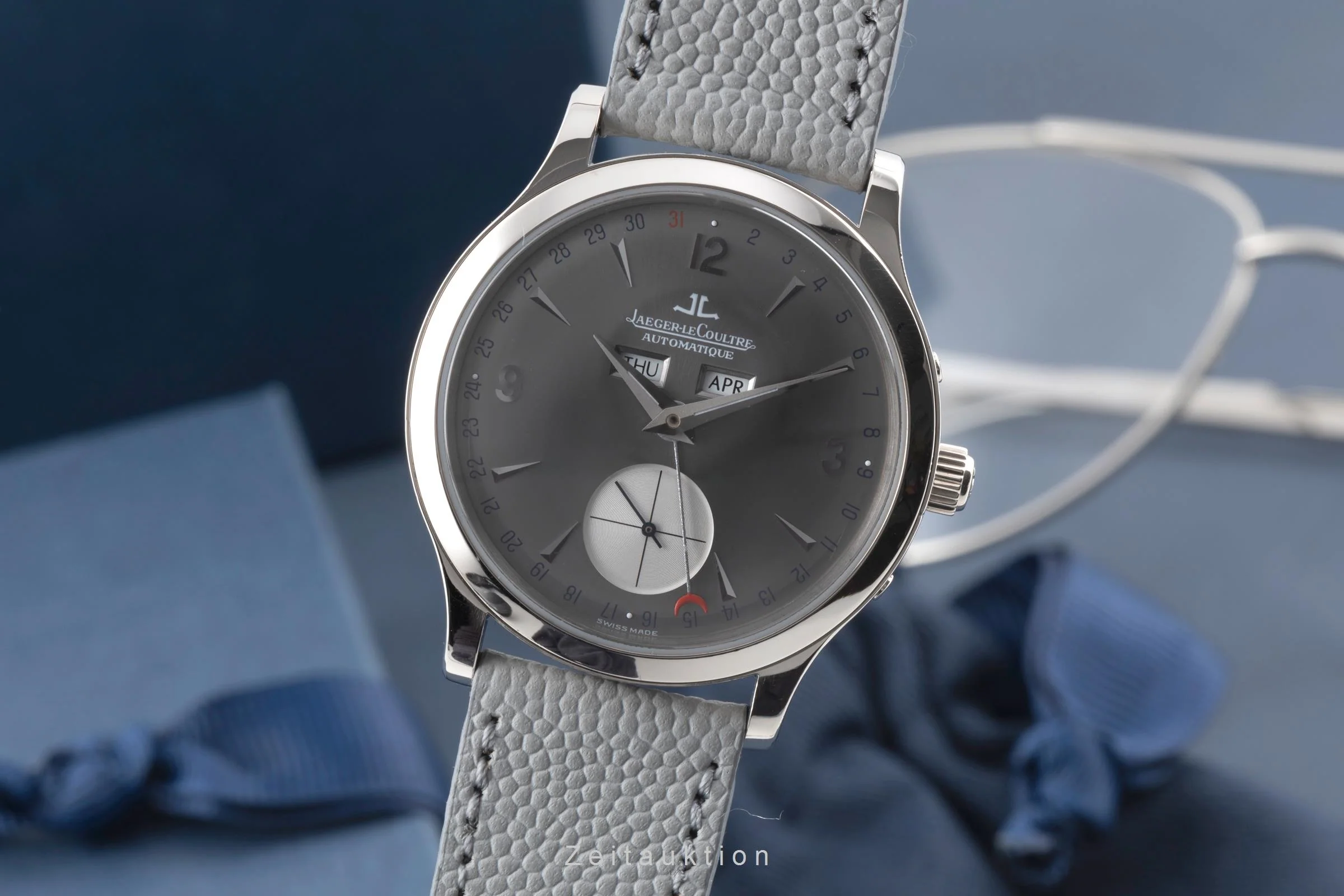 Jaeger LeCoultre Master Control 18 ct white gold automatic men's watch 140.3.87  [2506797] - Image 3