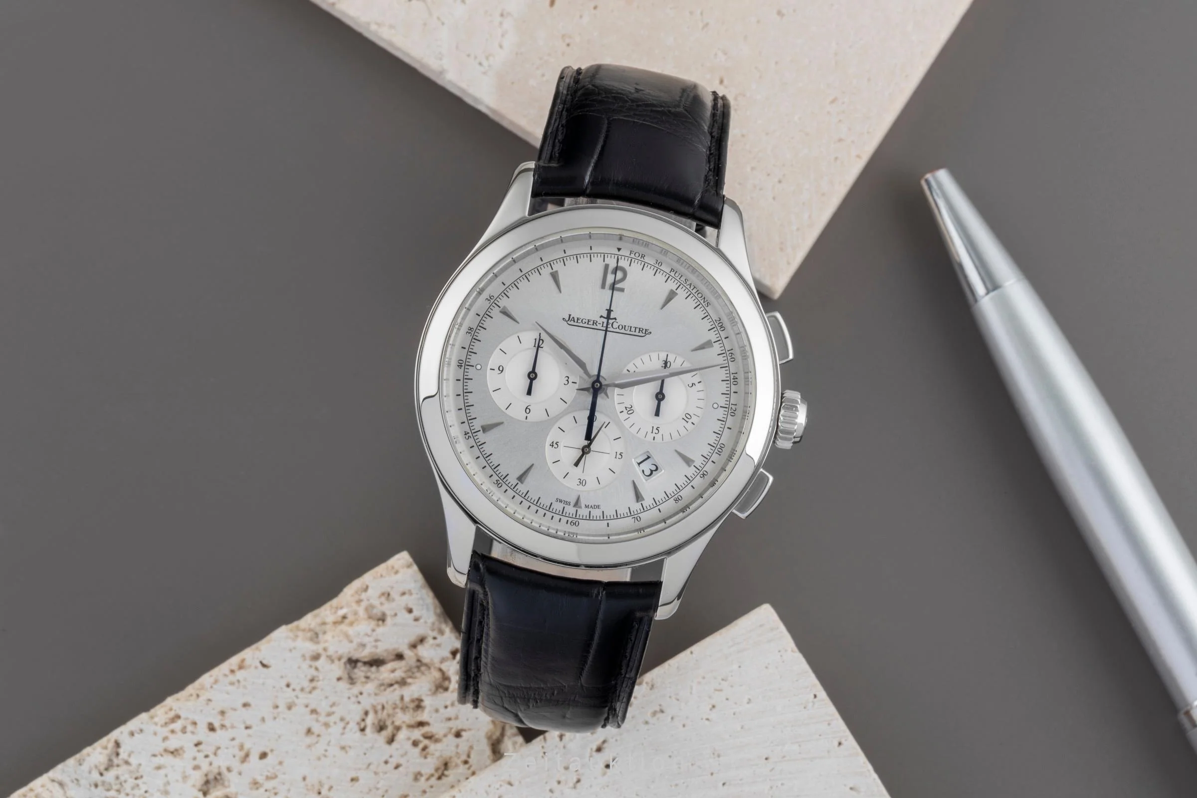 Jaeger LeCoultre Master Control chronograph steel automatic men's watch Q1538420  ,174.8.C1  [2506720] - Image 4