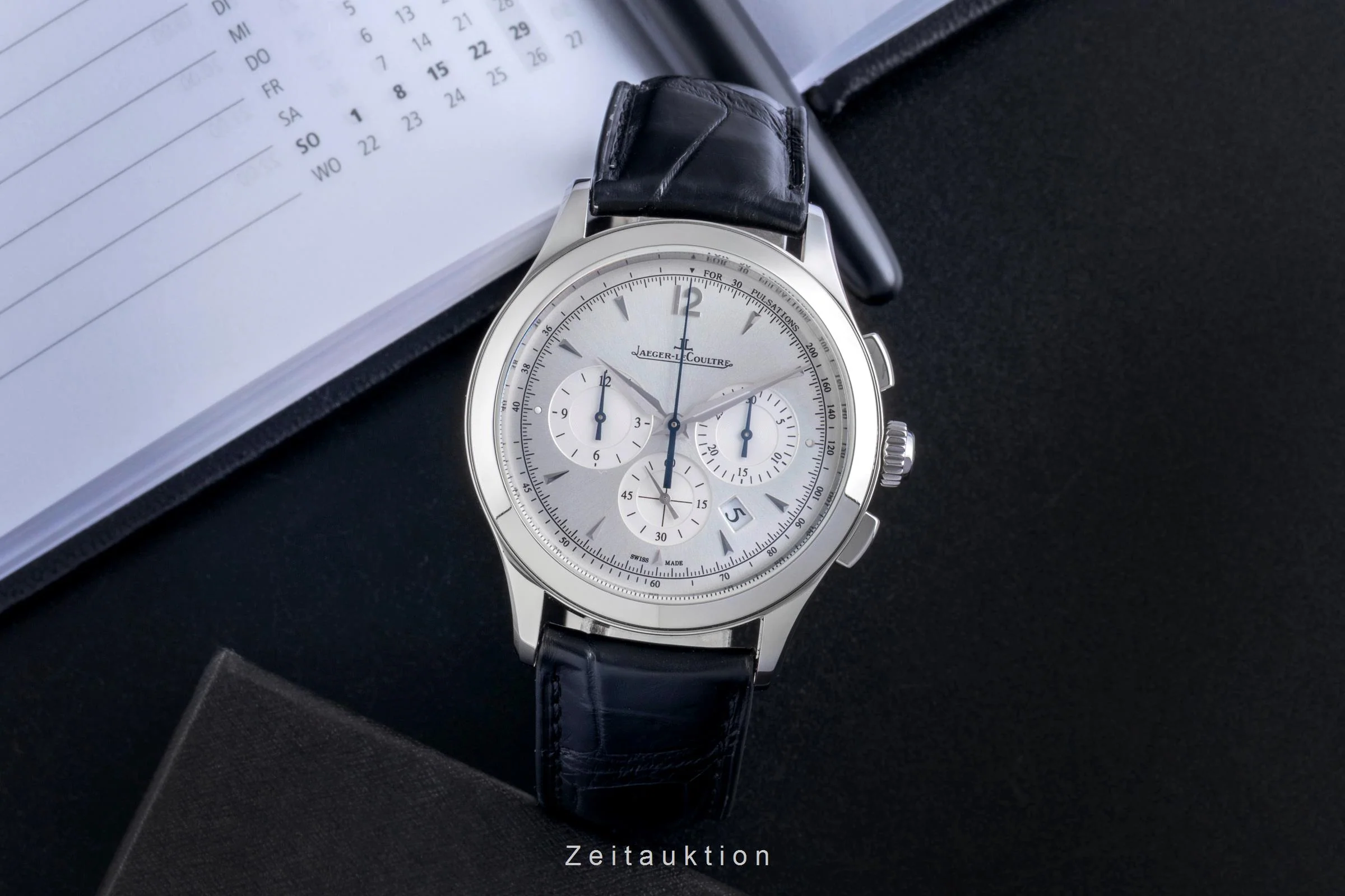Jaeger LeCoultre Master Control chronograph steel automatic men's watch Q1538420 , 174.8.C1  [2506721] - Image 4