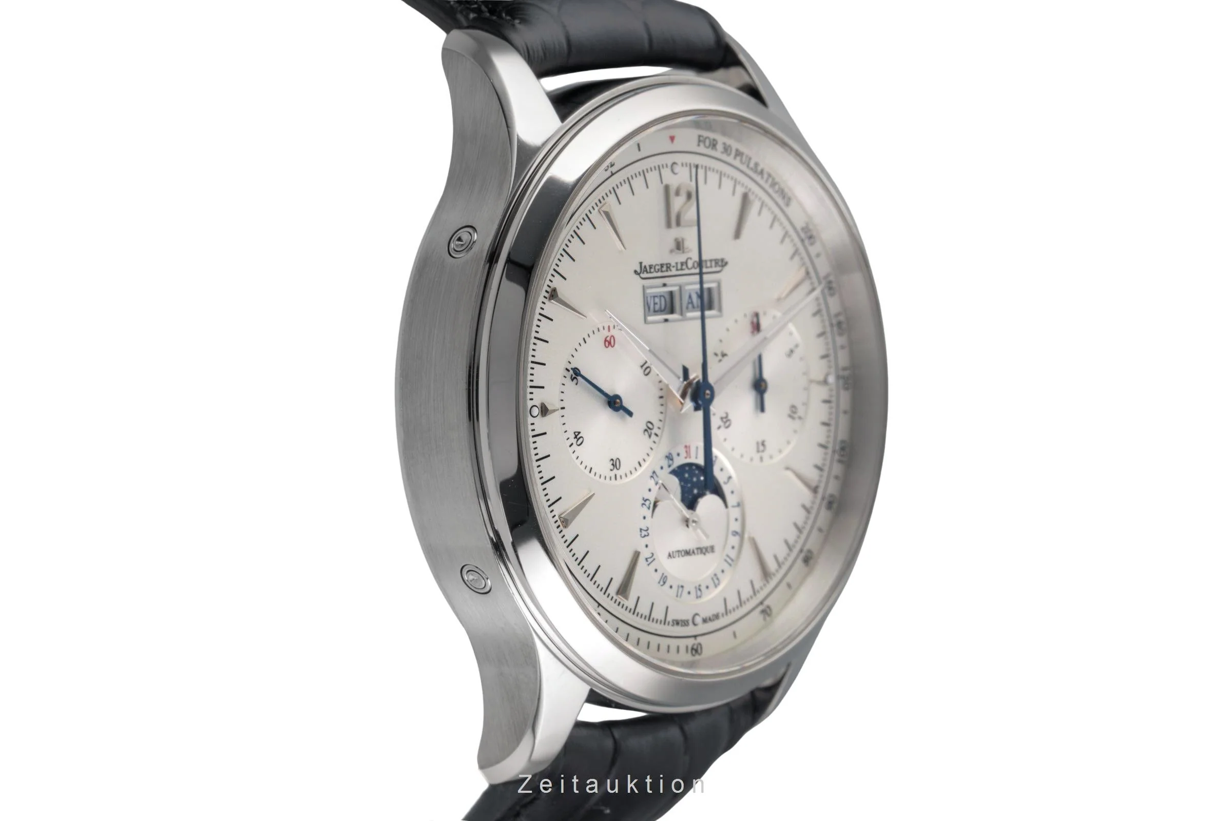 Jaeger LeCoultre Master Control chronograph steel automatic men's watch Q4138420  830.8.C9.S  [2504531] - Image 8