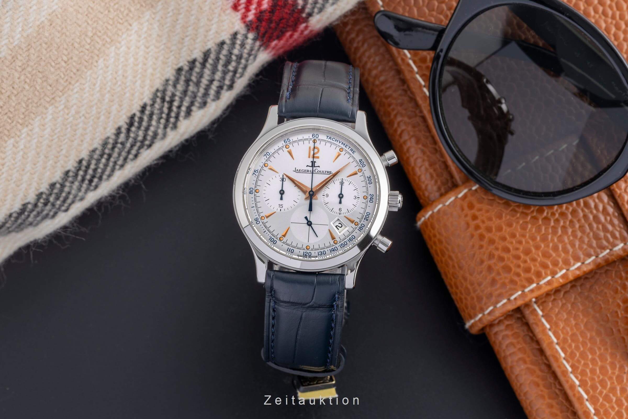 Jaeger LeCoultre Master Control chronograph steel quartz men's watch 145.8.31  [2501393] - Image 4