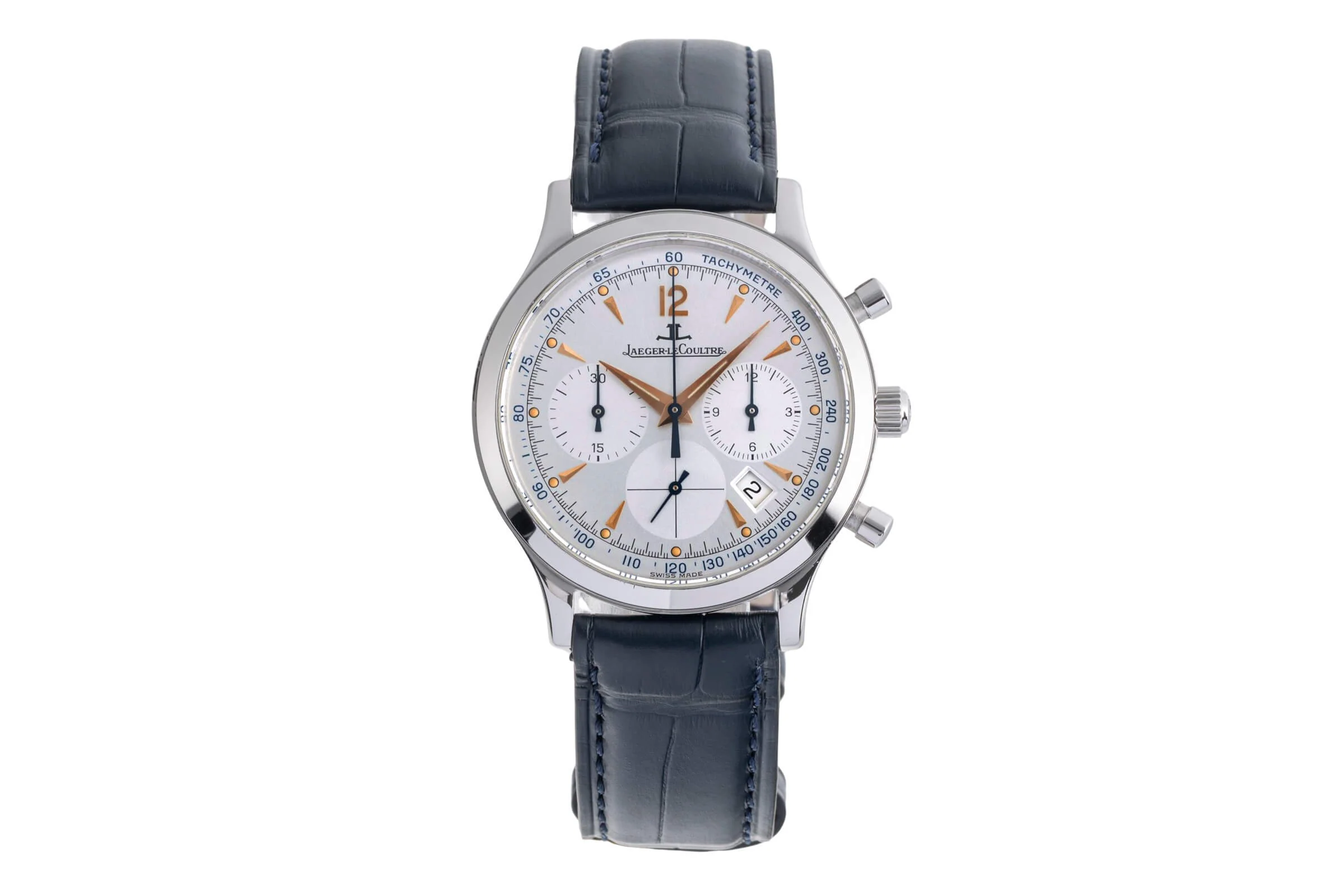 Jaeger LeCoultre Master Control chronograph steel quartz men's watch 145.8.31  [2501393] - Image 5