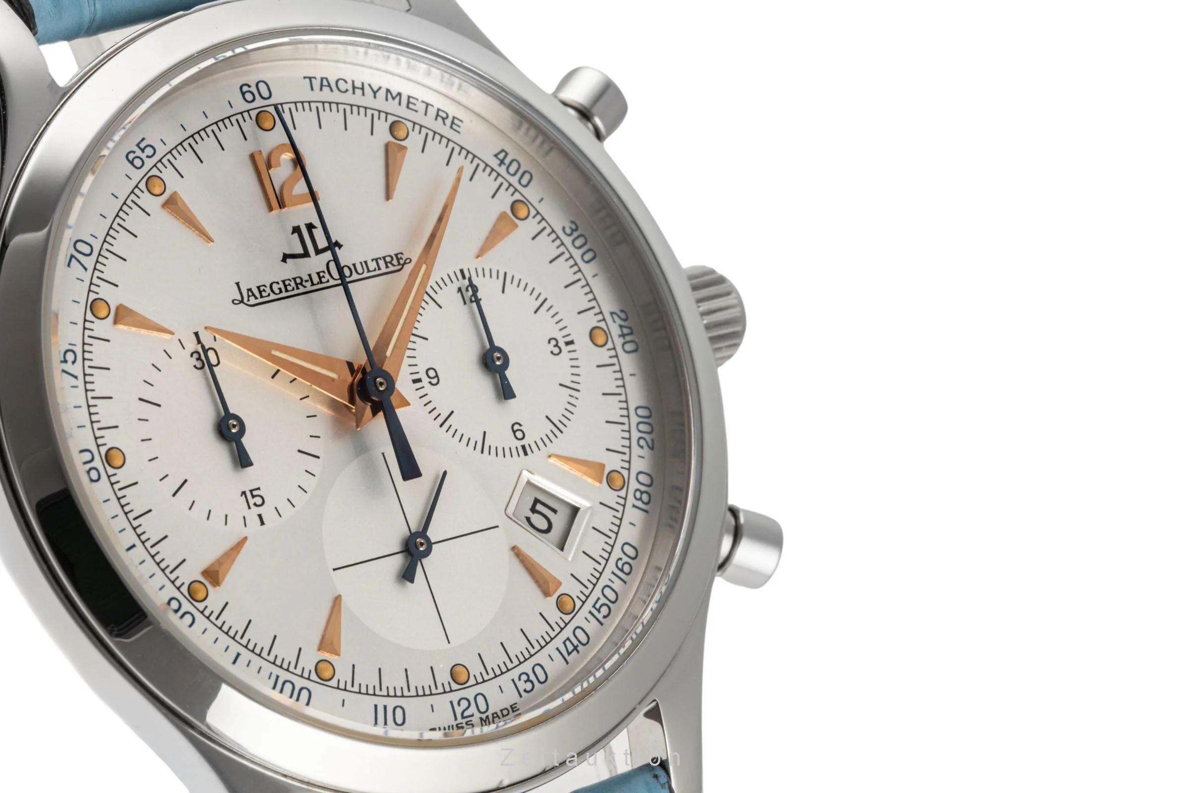 Jaeger LeCoultre Master Control chronograph steel quartz unisex 145.8.31, 145.840.312.B  [2305252] - Image 13