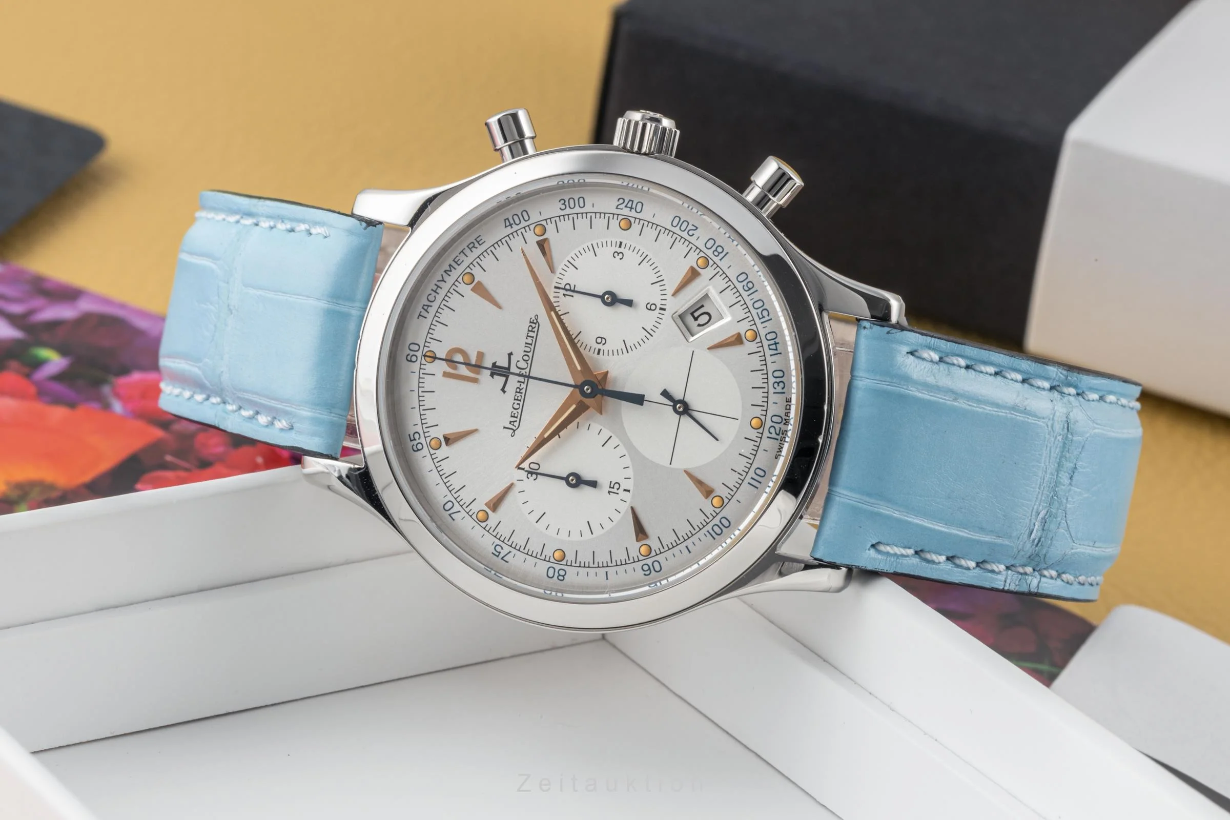 Jaeger LeCoultre Master Control chronograph steel quartz unisex 145.8.31, 145.840.312.B  [2305252] - Image 2
