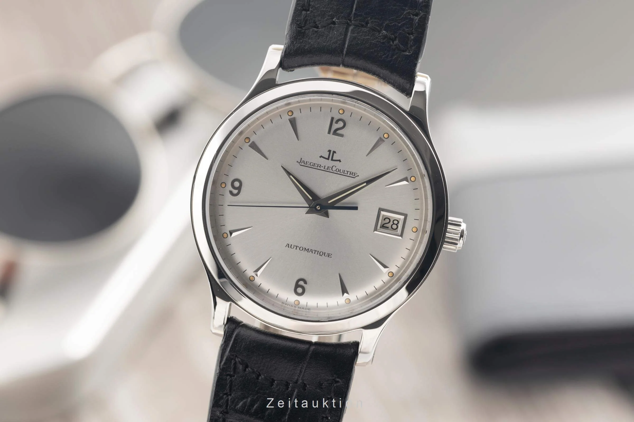 Jaeger LeCoultre Master Control steel automatic men's watch 140.8.89 LP: 10300EUR  [2501644] - Image 2
