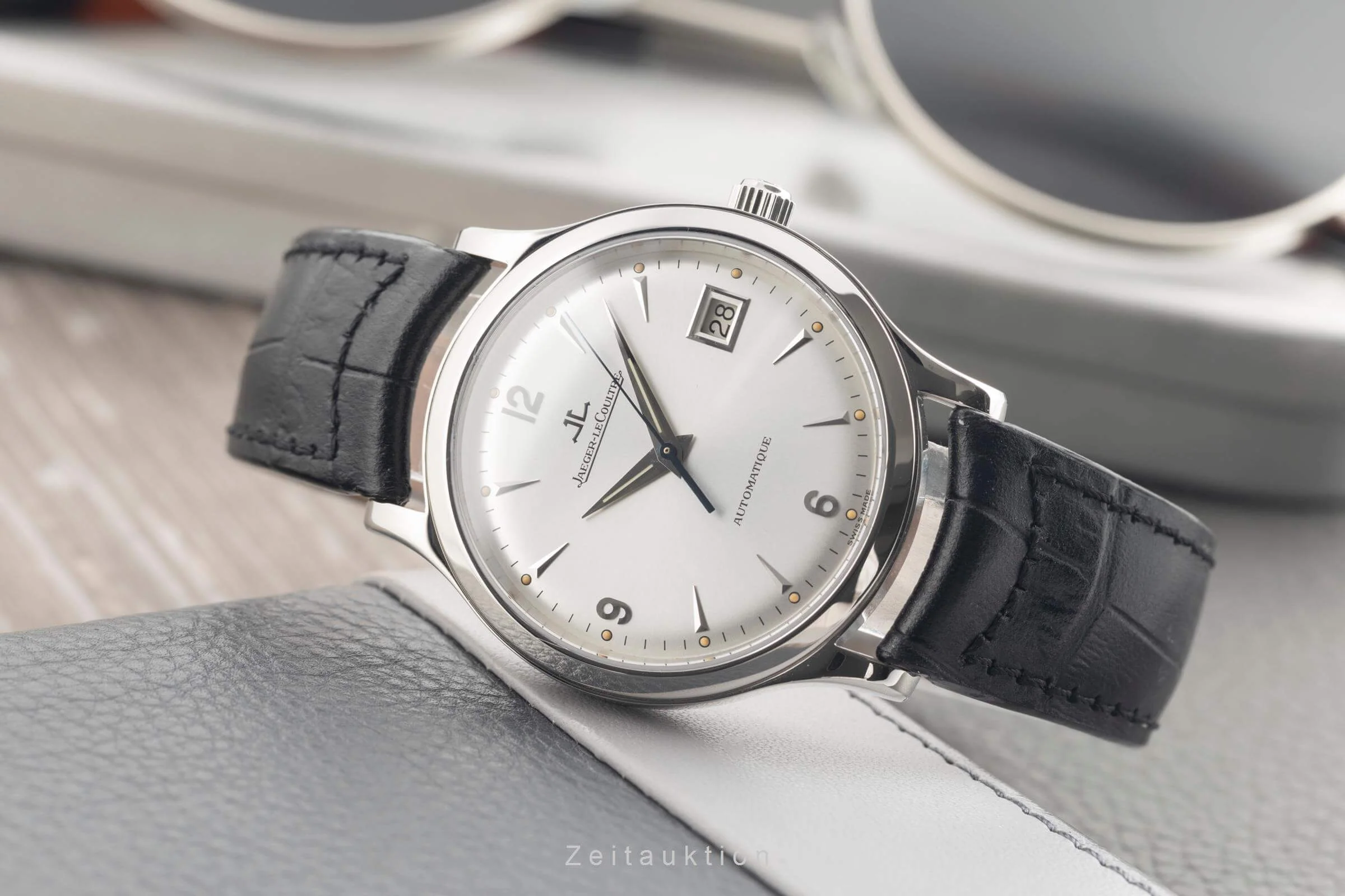 Jaeger LeCoultre Master Control steel automatic men's watch 140.8.89 LP: 10300EUR  [2501644] - Image 3