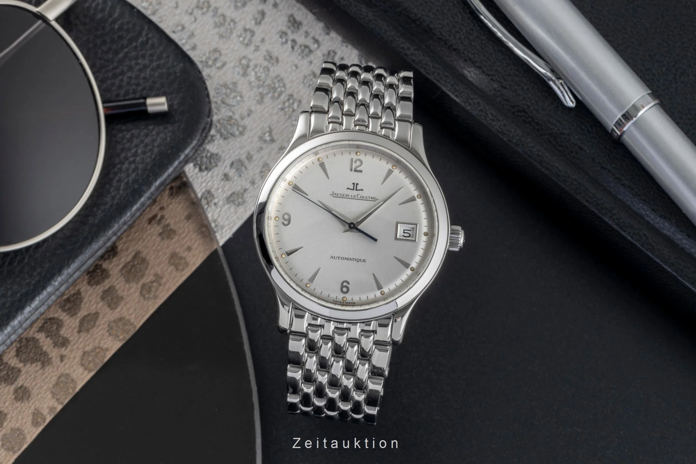 Jaeger LeCoultre Master Control steel automatic men's watch 140.8.89 LP: 10300EUR  [2502408] - Image 4