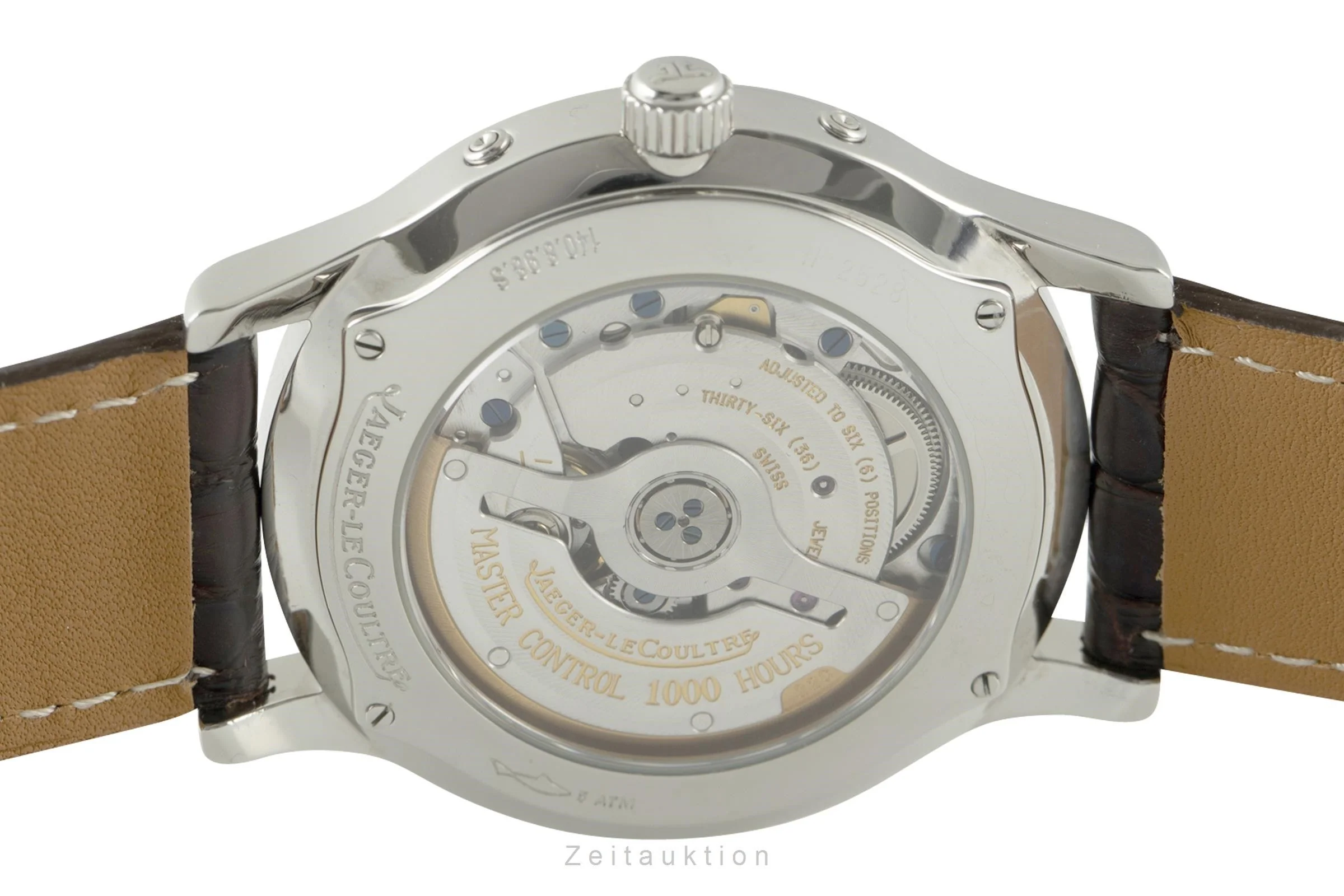 Jaeger LeCoultre Master Control steel automatic men's watch 140.8.98.S LP: 11400EUR  [2108355] - Image 9
