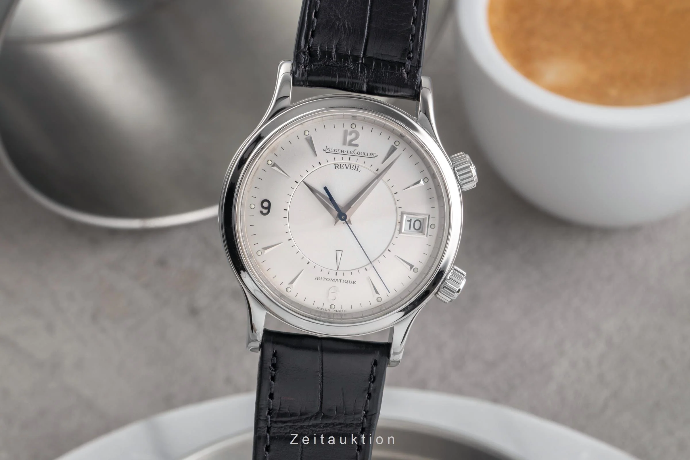 Jaeger LeCoultre Master Control steel automatic men's watch 141.8.97 LP: 15400EUR  [2503425] - Image 2