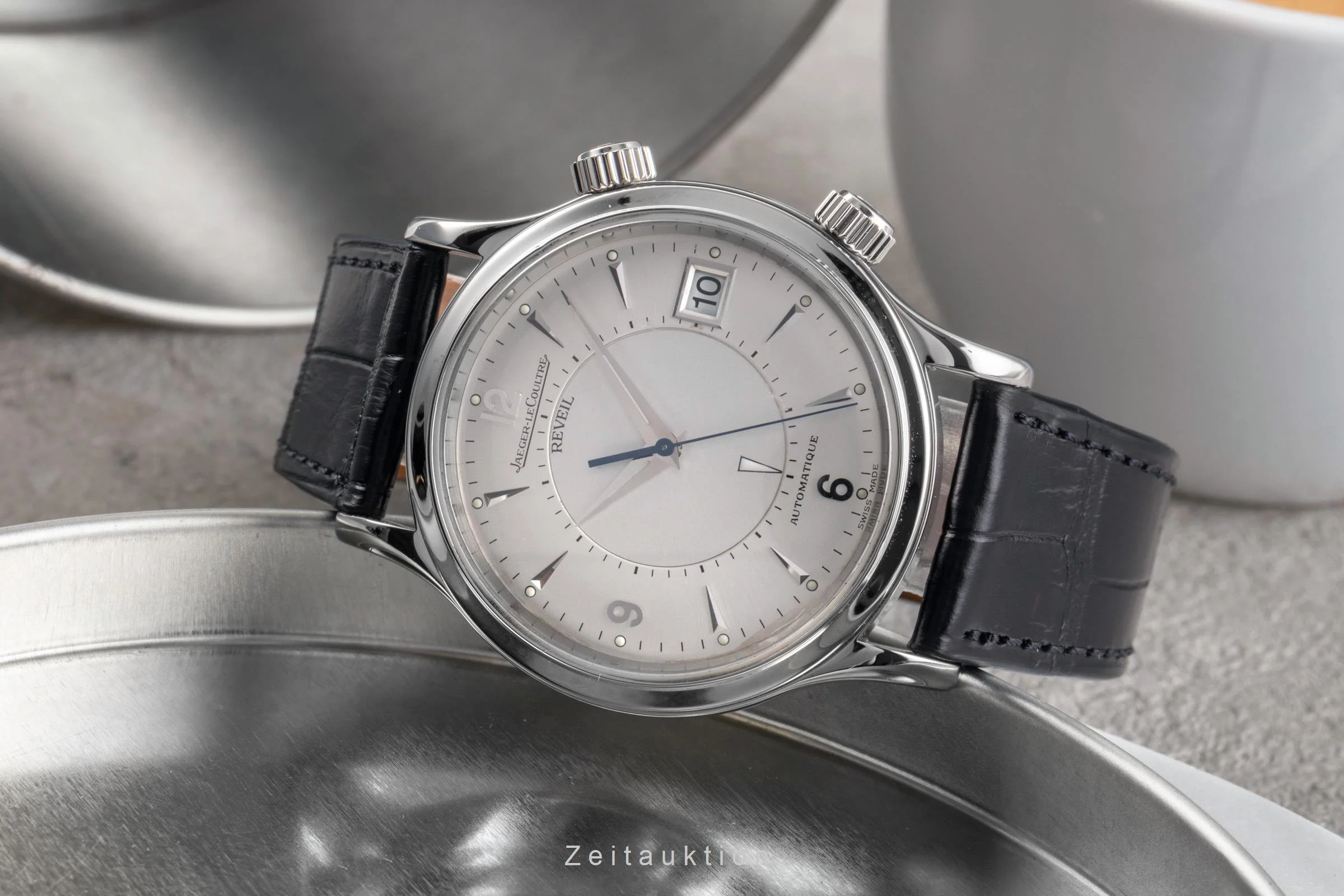 Jaeger LeCoultre Master Control steel automatic men's watch 141.8.97 LP: 15400EUR  [2503425] - Image 3
