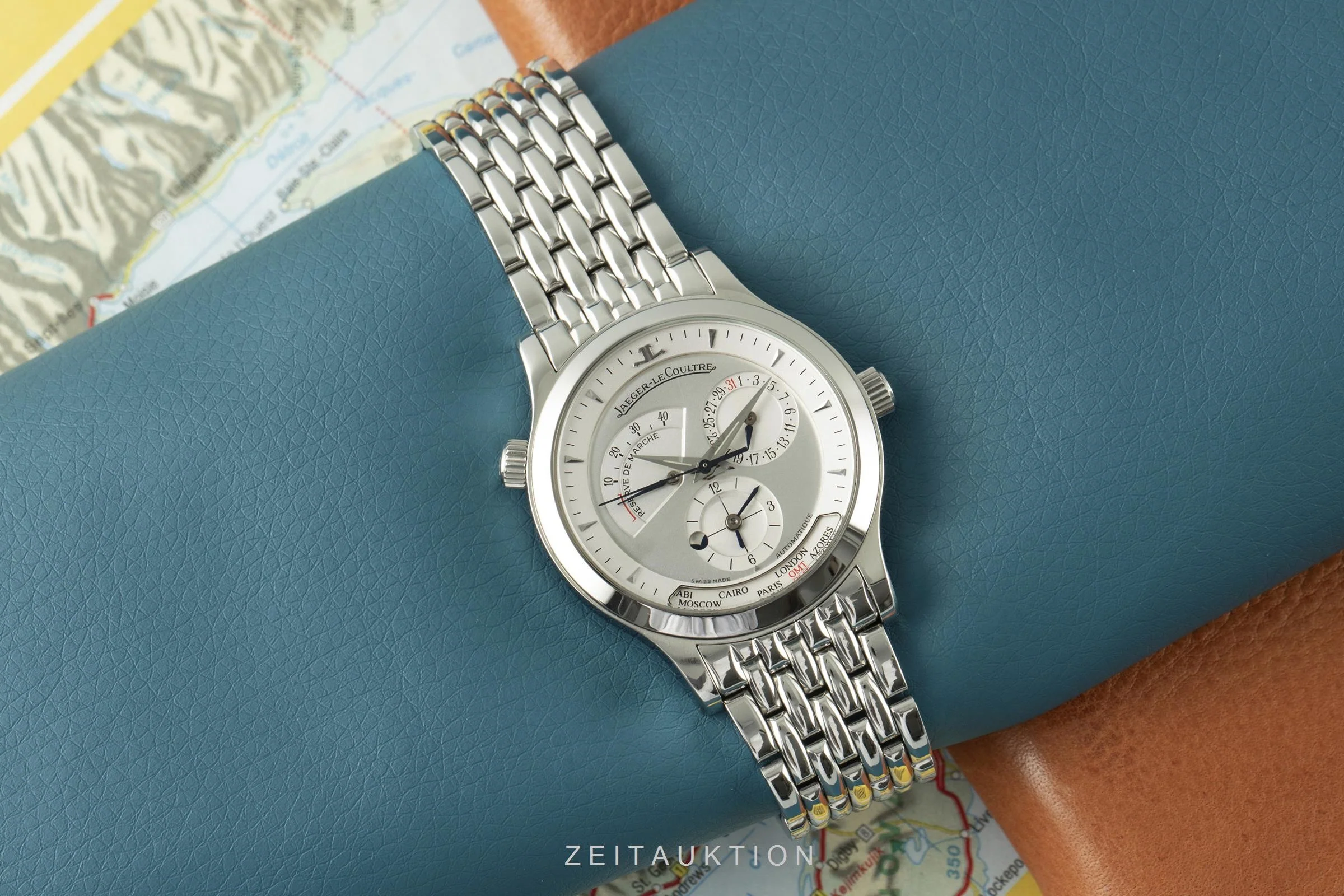 Jaeger LeCoultre Master Control steel automatic men's watch 142.8.92  [2103724] - Image 2