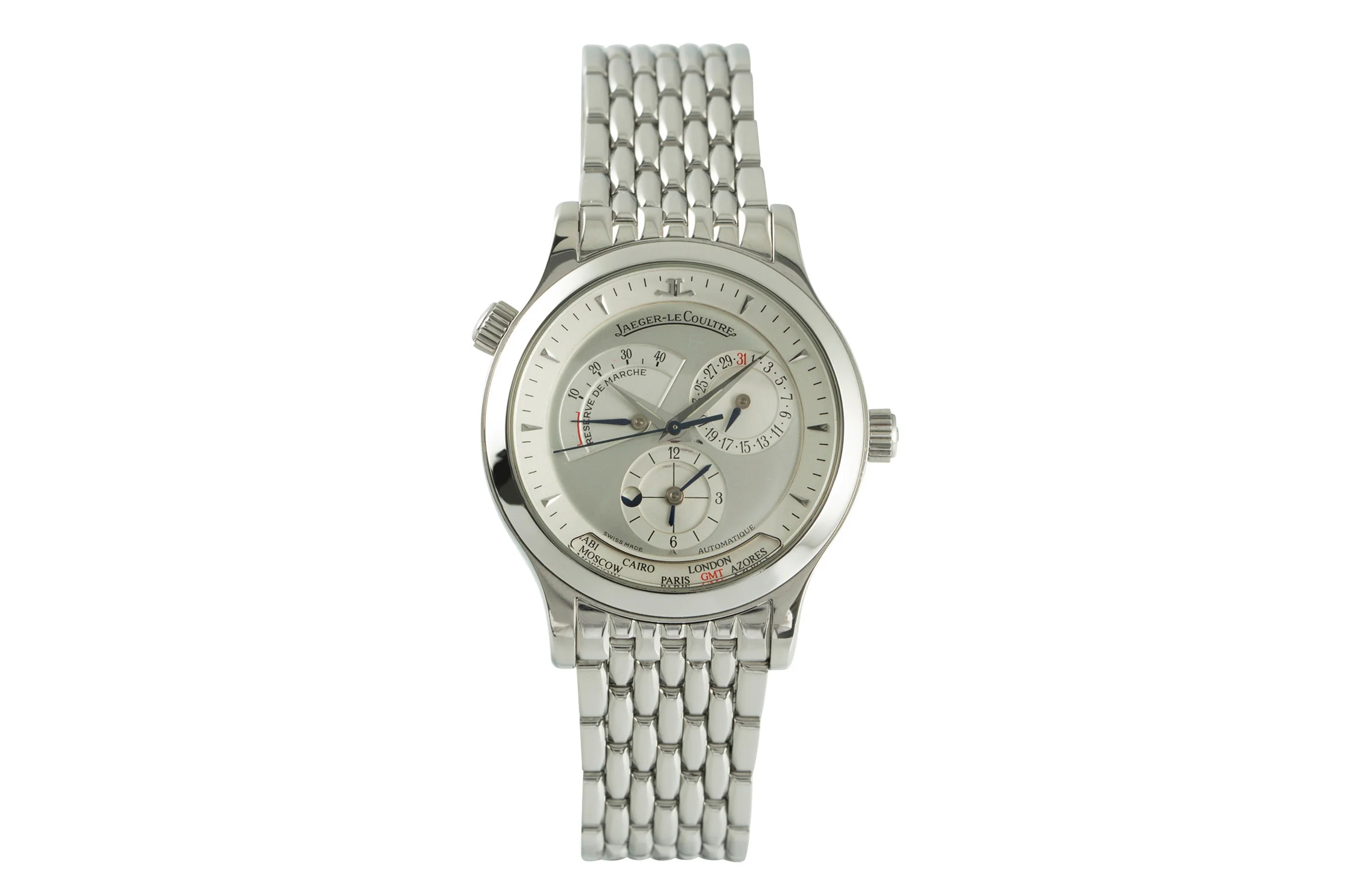 Jaeger LeCoultre Master Control steel automatic men's watch 142.8.92  [2103724] - Image 4