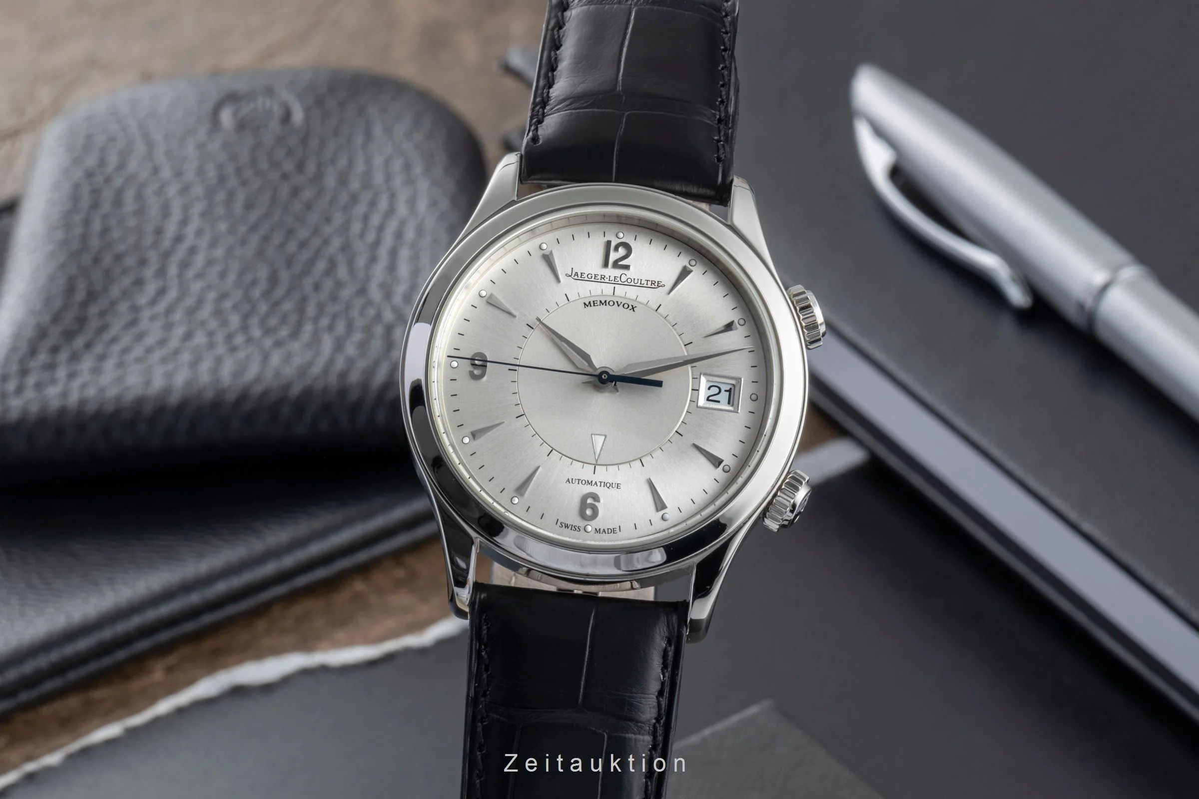 Jaeger LeCoultre Master Control steel automatic men's watch Q1418430,  174.8.96  [2507209] - Image 2