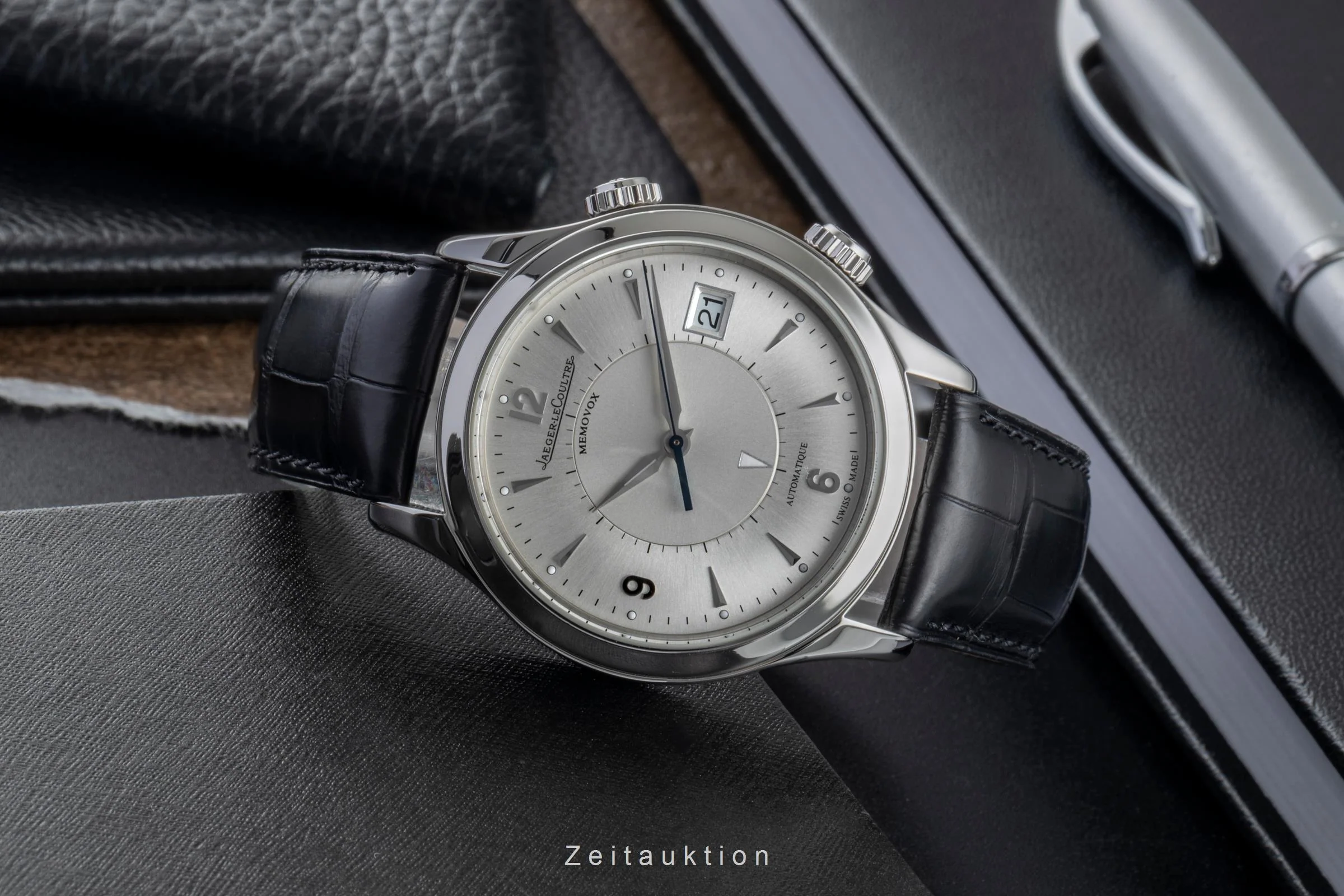Jaeger LeCoultre Master Control steel automatic men's watch Q1418430,  174.8.96  [2507209] - Image 3