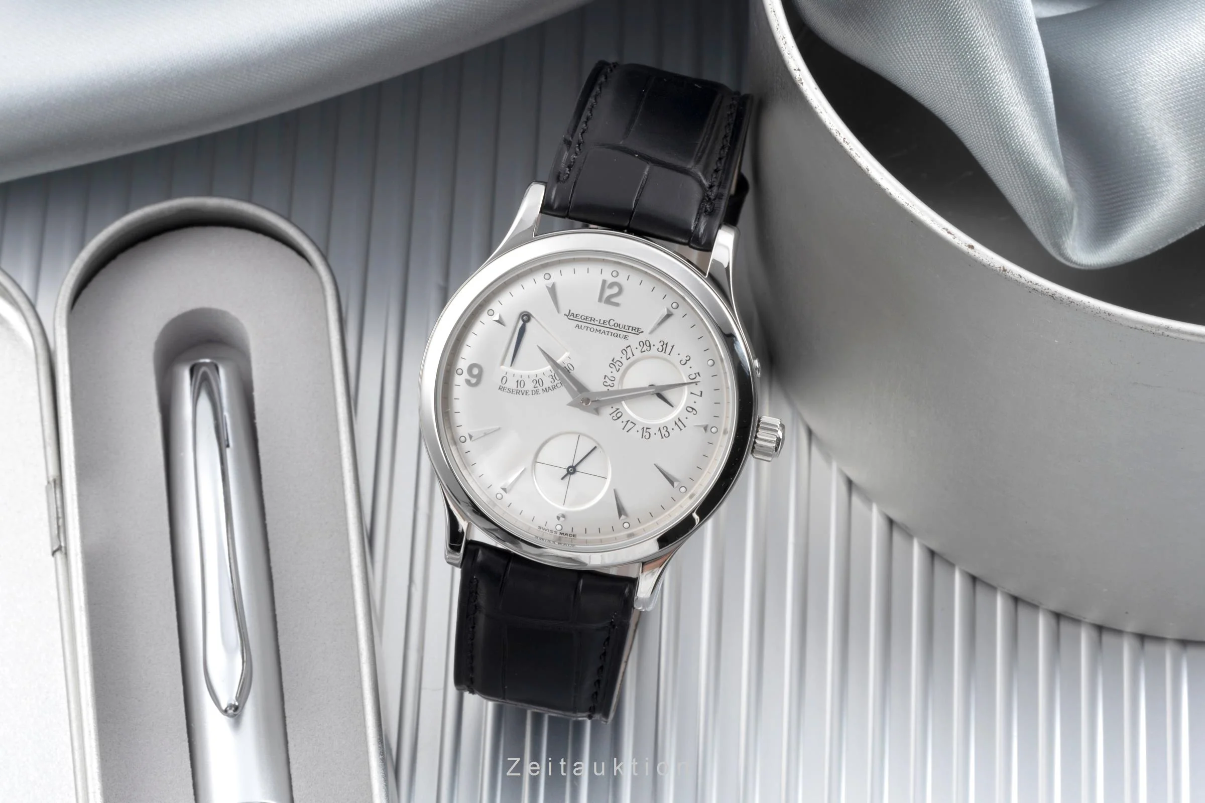 Jaeger LeCoultre Master Control steel automatic men's watch Q1488420, 140.8.93. S LP: 11000EUR  [2505653] - Image 4