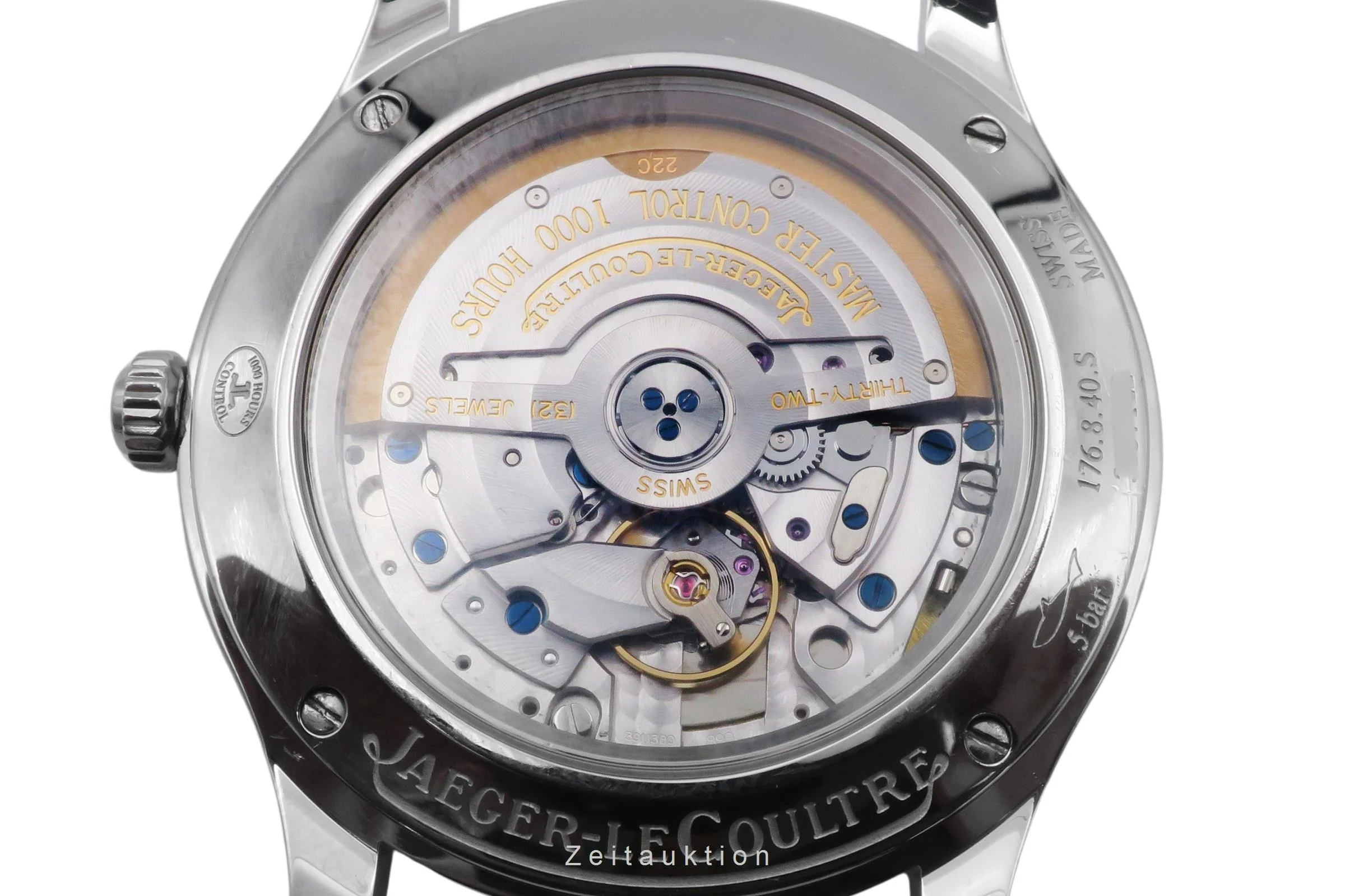 Jaeger LeCoultre Master Control steel automatic men's watch Q1548420 , 176.8.40.S  [2505657] - Image 15
