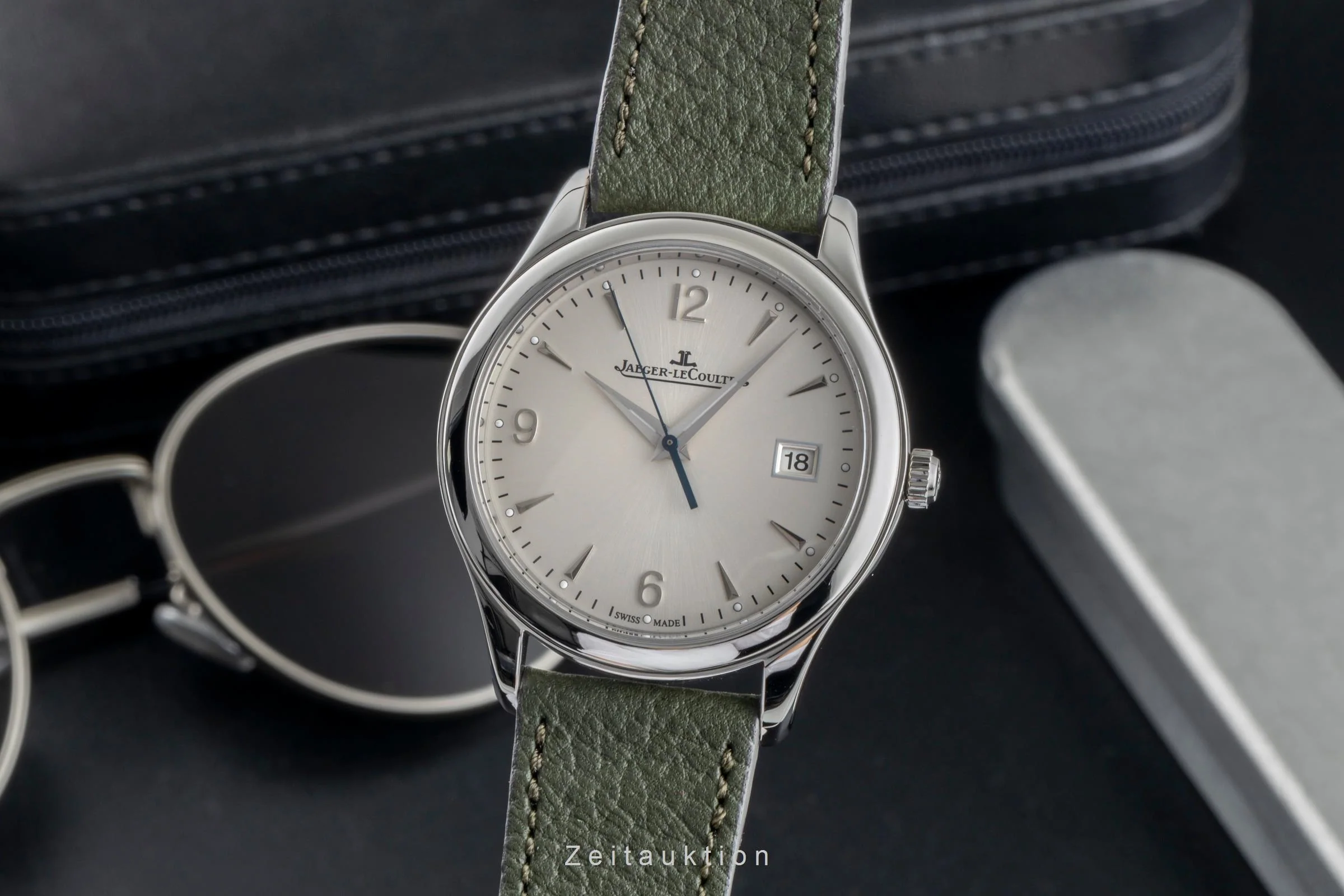 Jaeger LeCoultre Master Control steel automatic men's watch Q1548420, 176.8.40.S LP: 10300EUR  [2507202] - Image 2