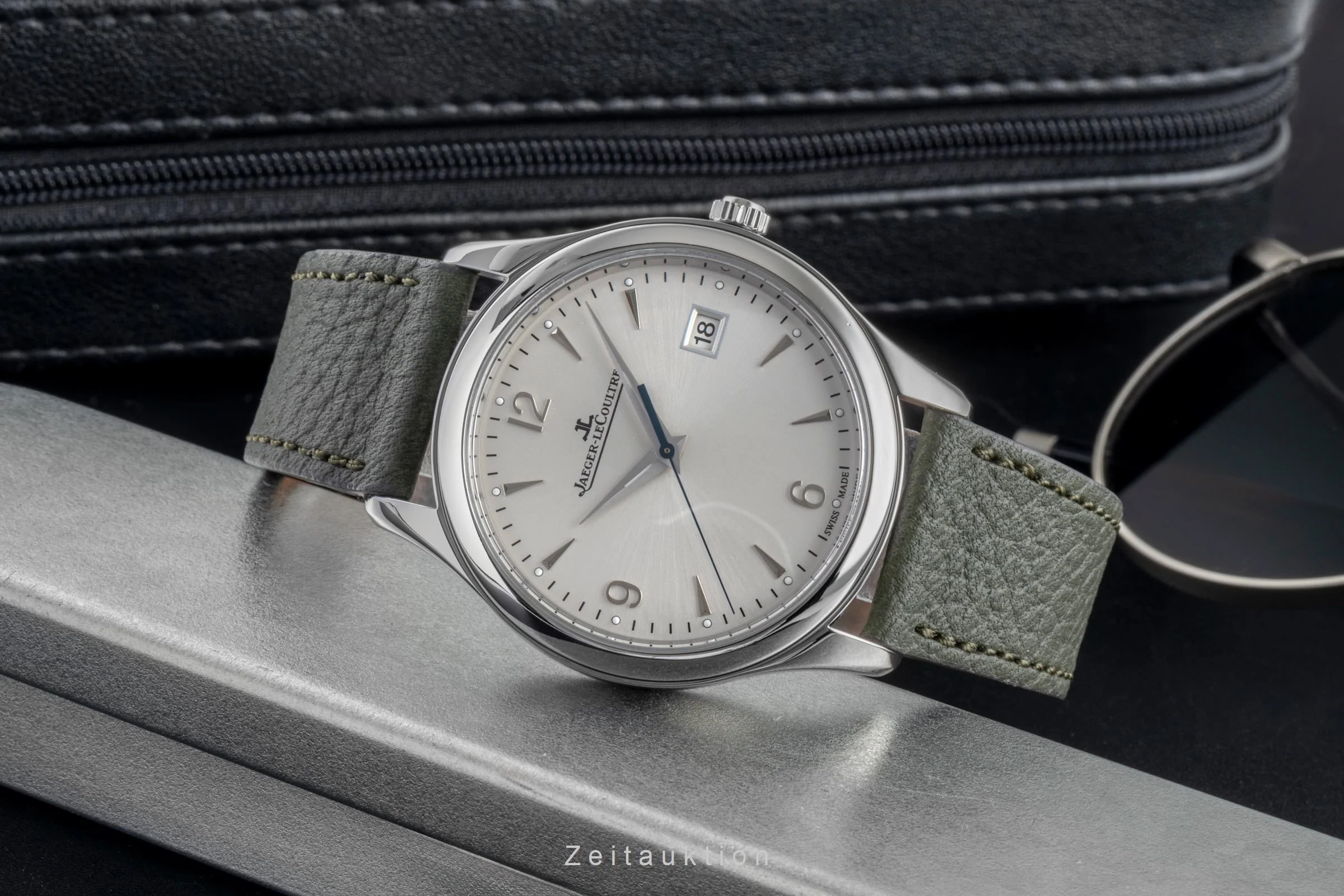 Jaeger LeCoultre Master Control steel automatic men's watch Q1548420, 176.8.40.S LP: 10300EUR  [2507202] - Image 3