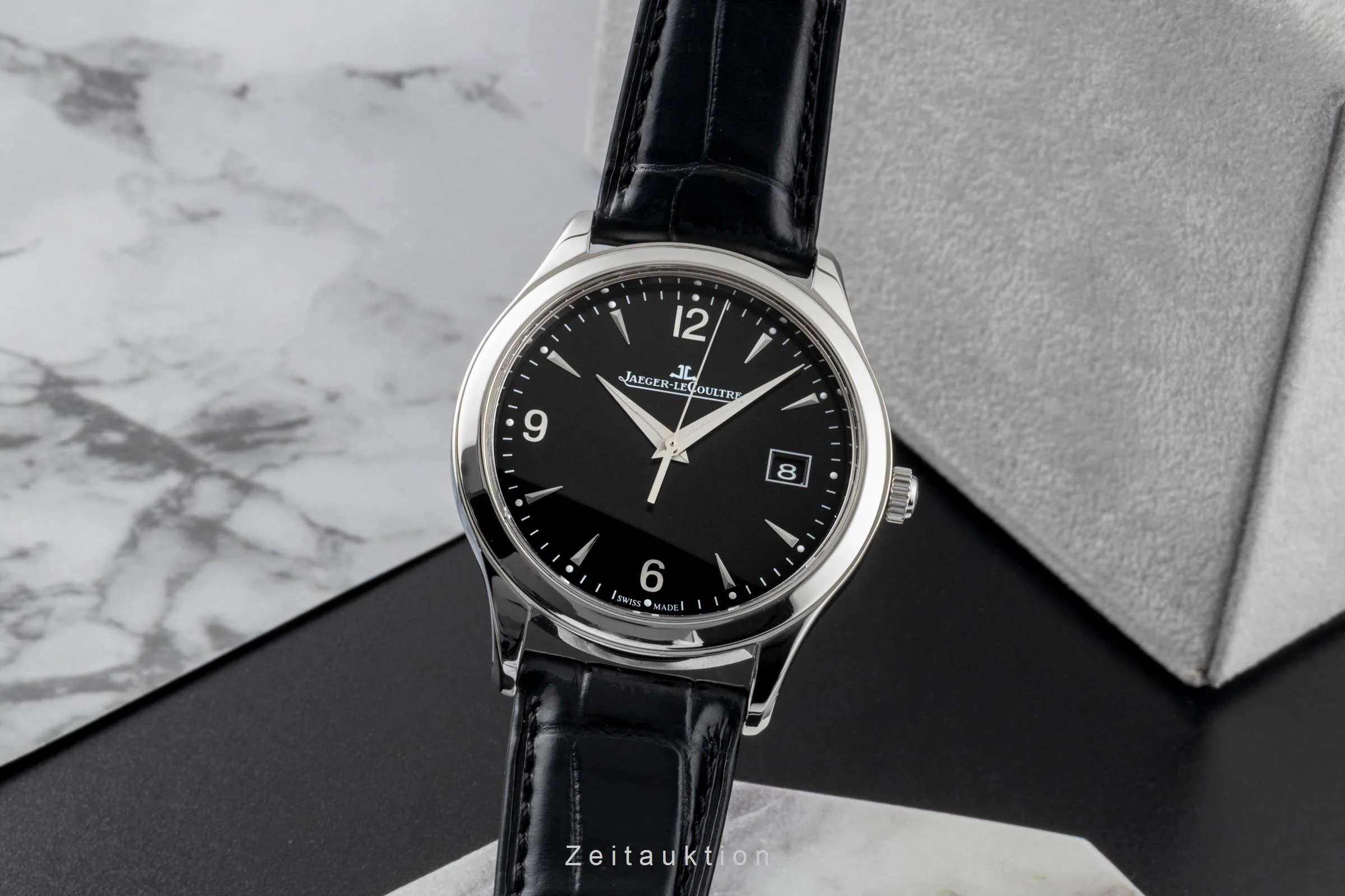 Jaeger LeCoultre Master Control steel automatic men's watch Q1548470 , 176.8.40.S LP: 10300EUR  [2600193] - Image 2
