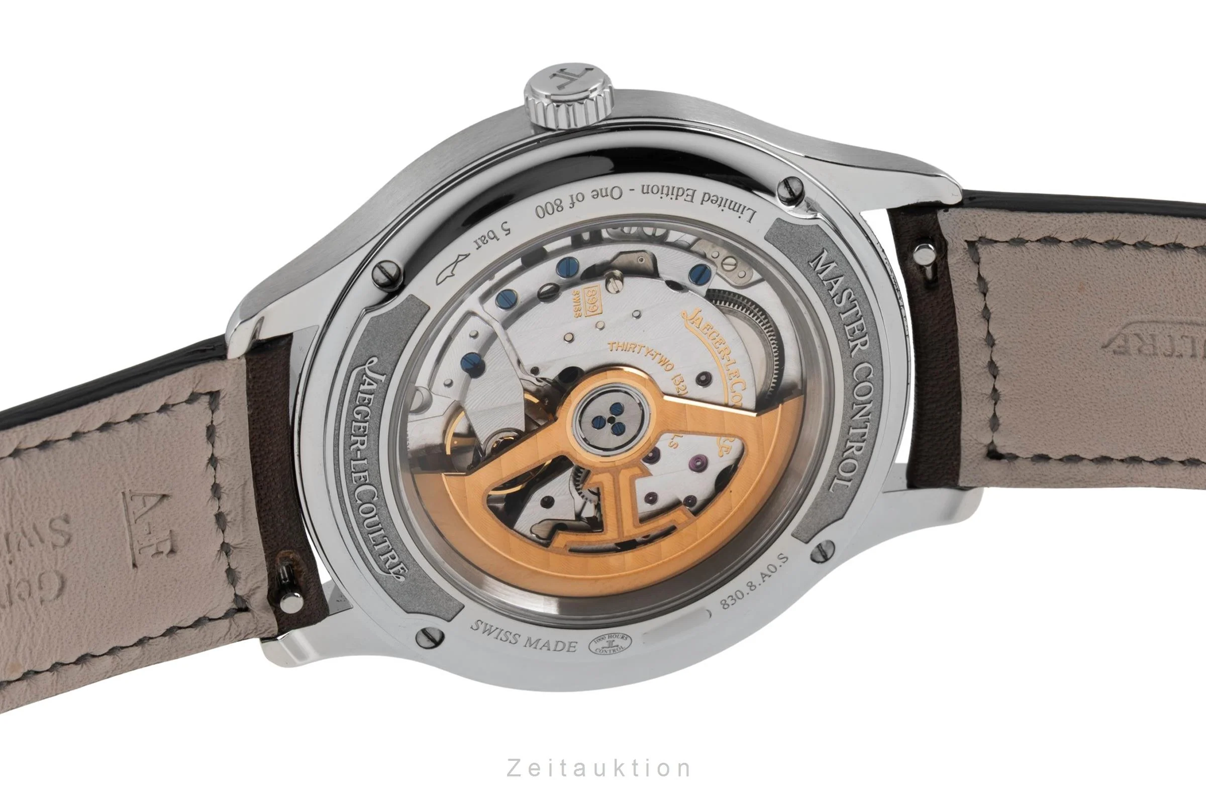 Jaeger LeCoultre Master Control steel automatic men's watch Q4018480  , 830.8.A0.S LP: 10300EUR Limited  [2600702] - Image 13