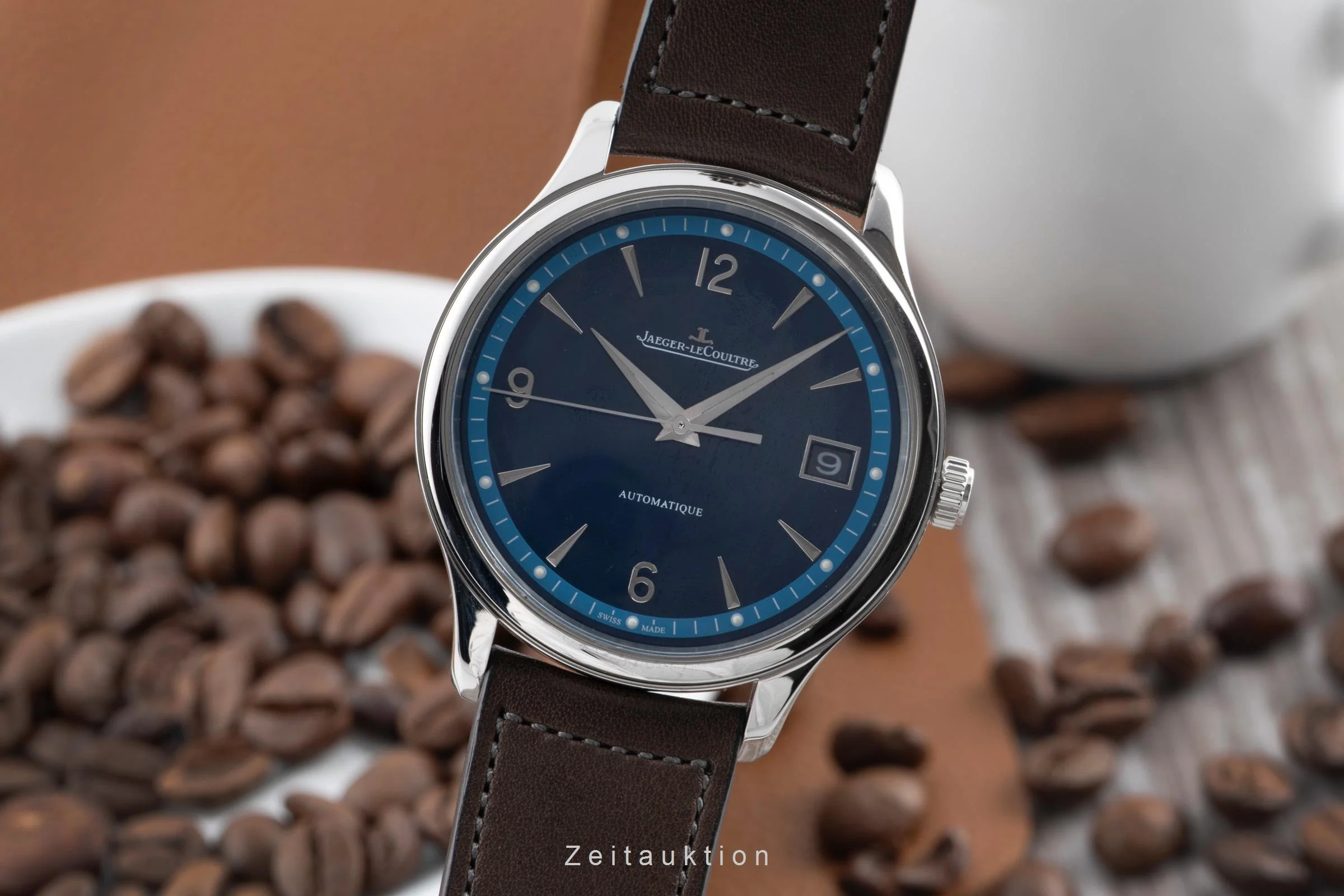 Jaeger LeCoultre Master Control steel automatic men's watch Q4018480  , 830.8.A0.S LP: 10300EUR Limited  [2600702] - Image 2
