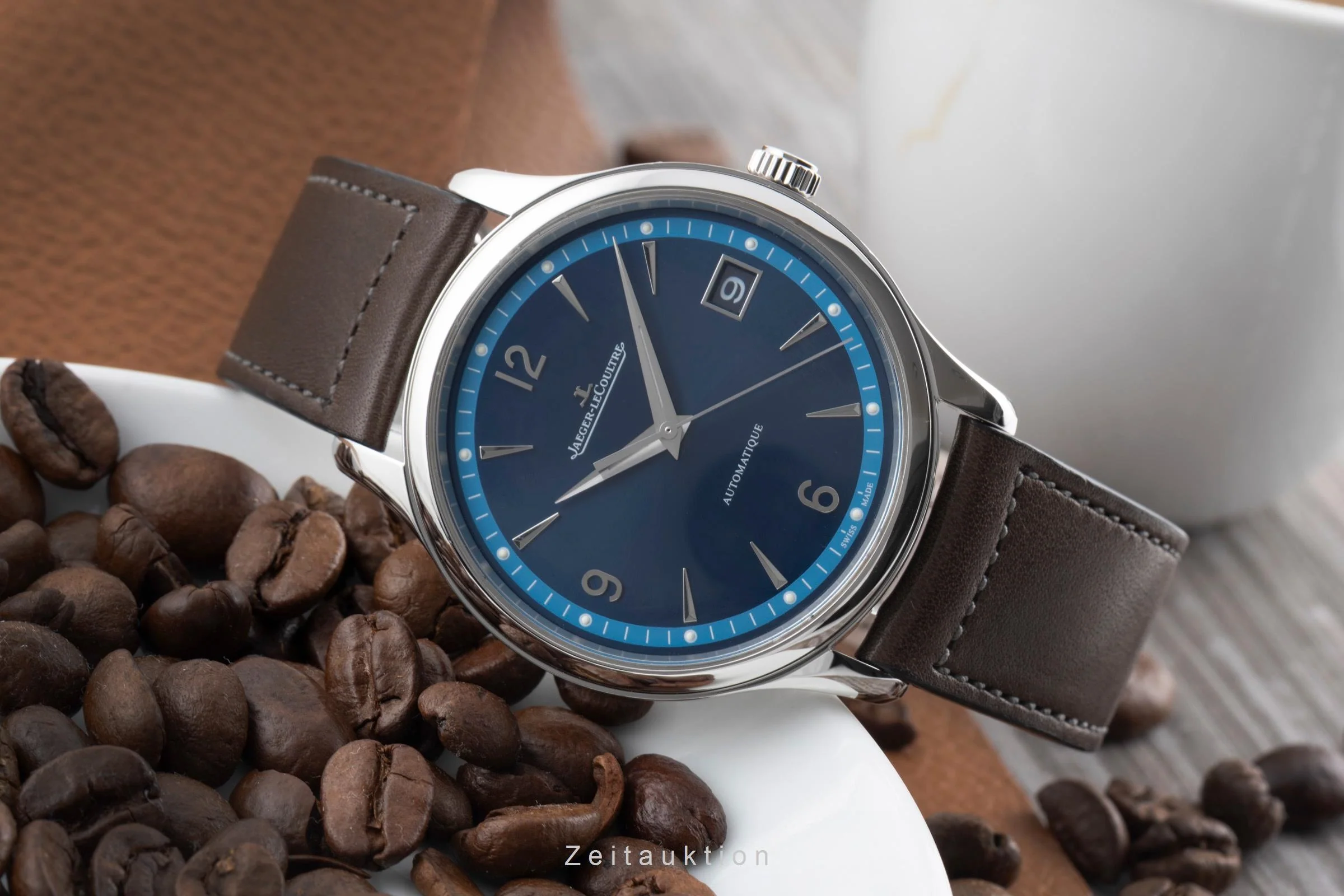 Jaeger LeCoultre Master Control steel automatic men's watch Q4018480  , 830.8.A0.S LP: 10300EUR Limited  [2600702] - Image 3