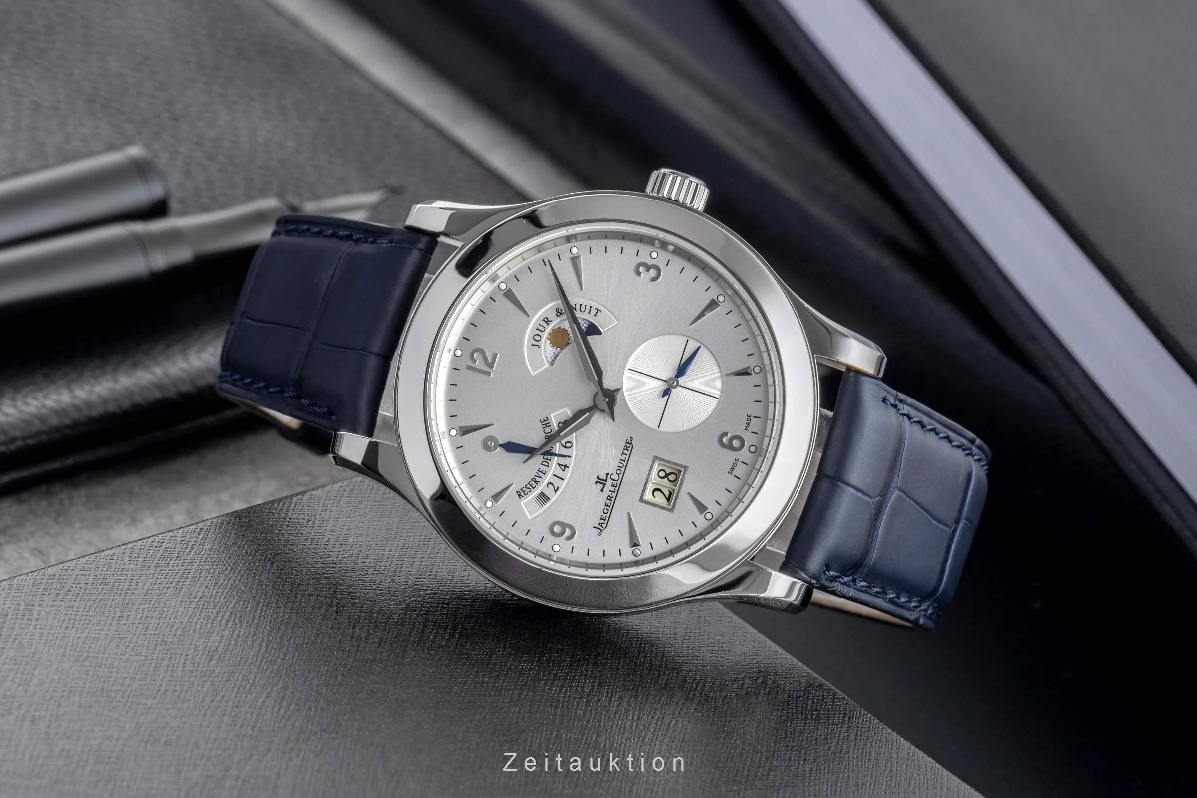 Jaeger LeCoultre Master Control steel manual winding men's watch Q1608420, 146.8.17.S  [2503362] - Image 3