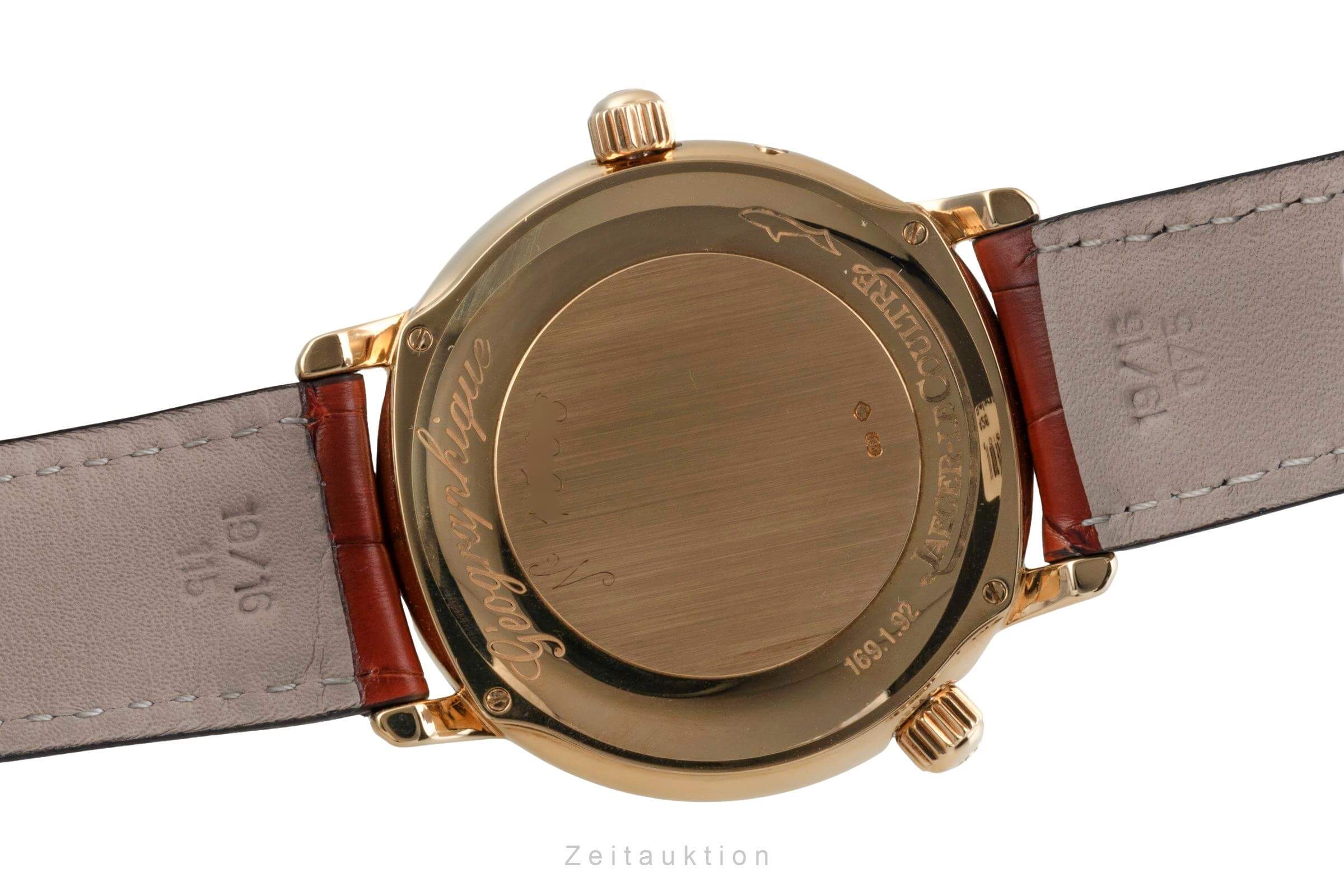 Jaeger LeCoultre Master Geographic 18 ct gold automatic men's watch QA169102  169.1.92  [2500995] - Image 10