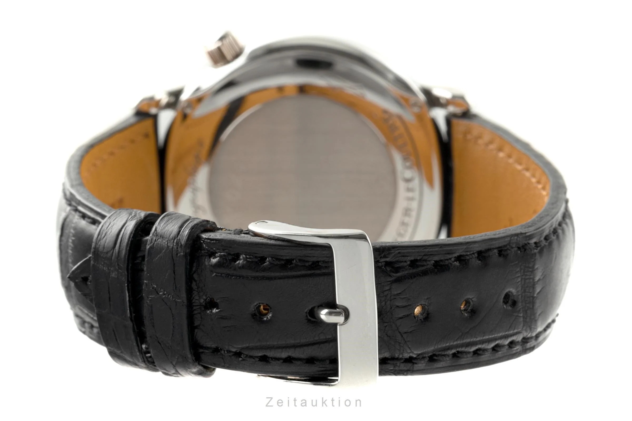 Jaeger LeCoultre Master Geographic platinium automatic men's watch 169.6.92  [2108634] - Image 12