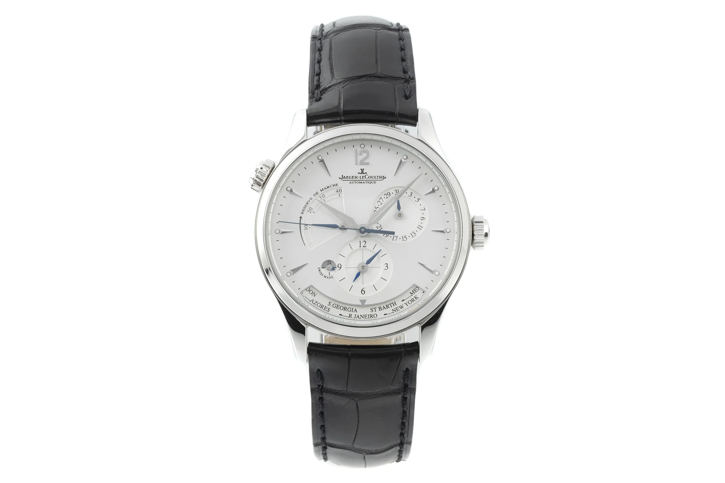 Jaeger LeCoultre Master Geographic steel automatic men's watch Q1428421, 176.8.29.S  [2204225] - Image 4