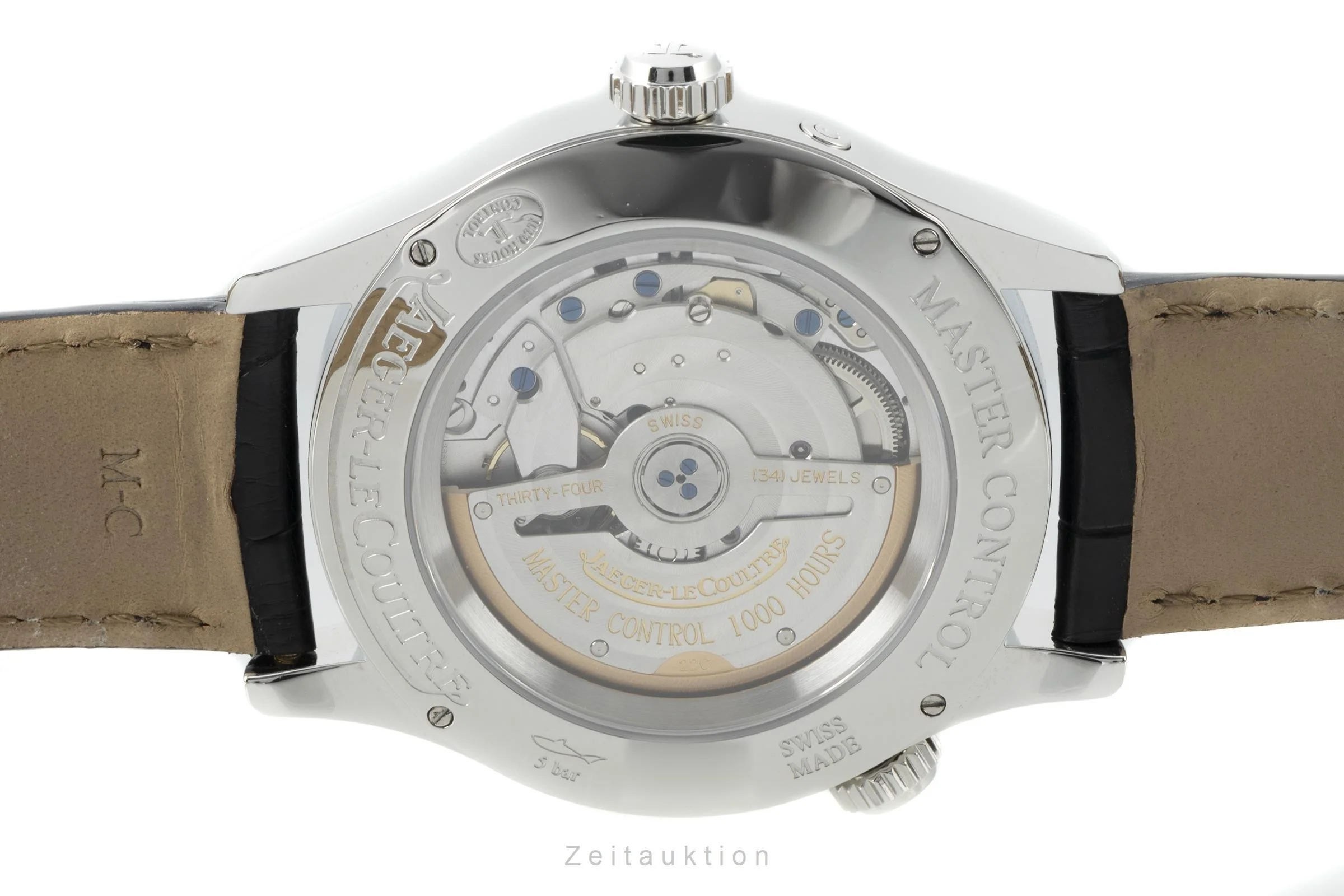 Jaeger LeCoultre Master Geographic steel automatic men's watch Q1428421, 176.8.29.S  [2204225] - Image 9