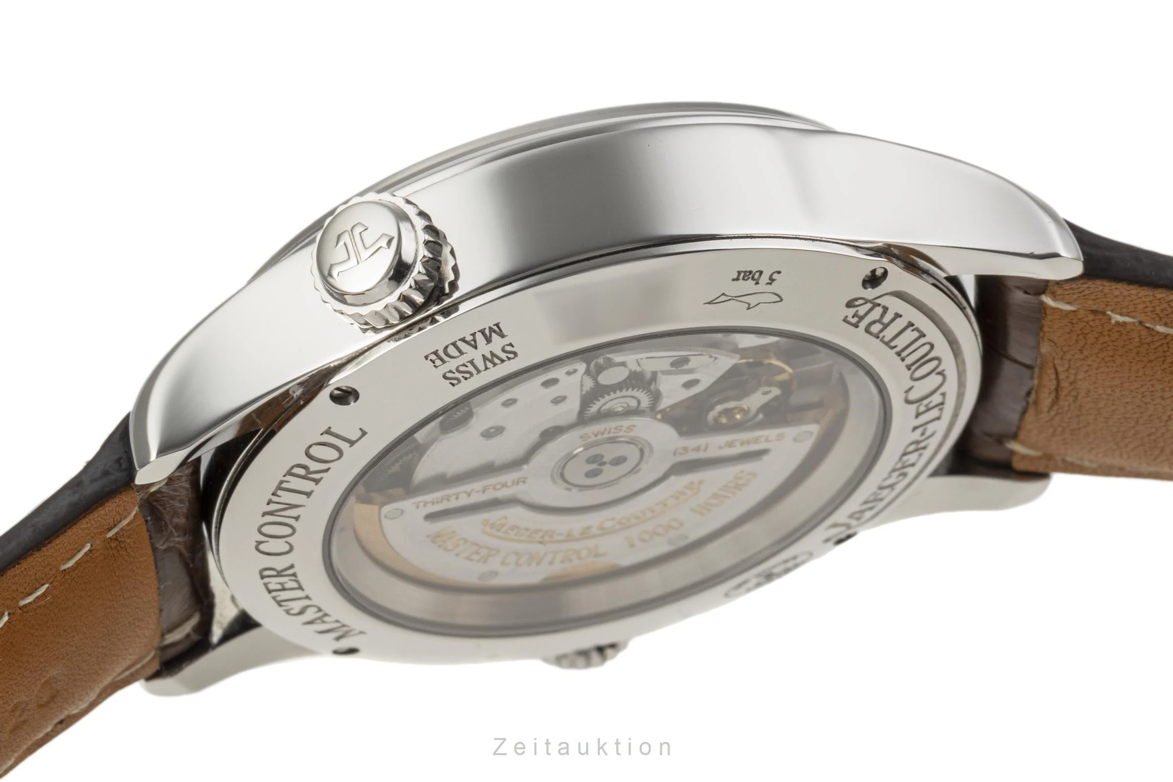 Jaeger LeCoultre Master Geographic steel automatic men's watch Q1428421, 176.8.29.S  [2301691] - Image 13