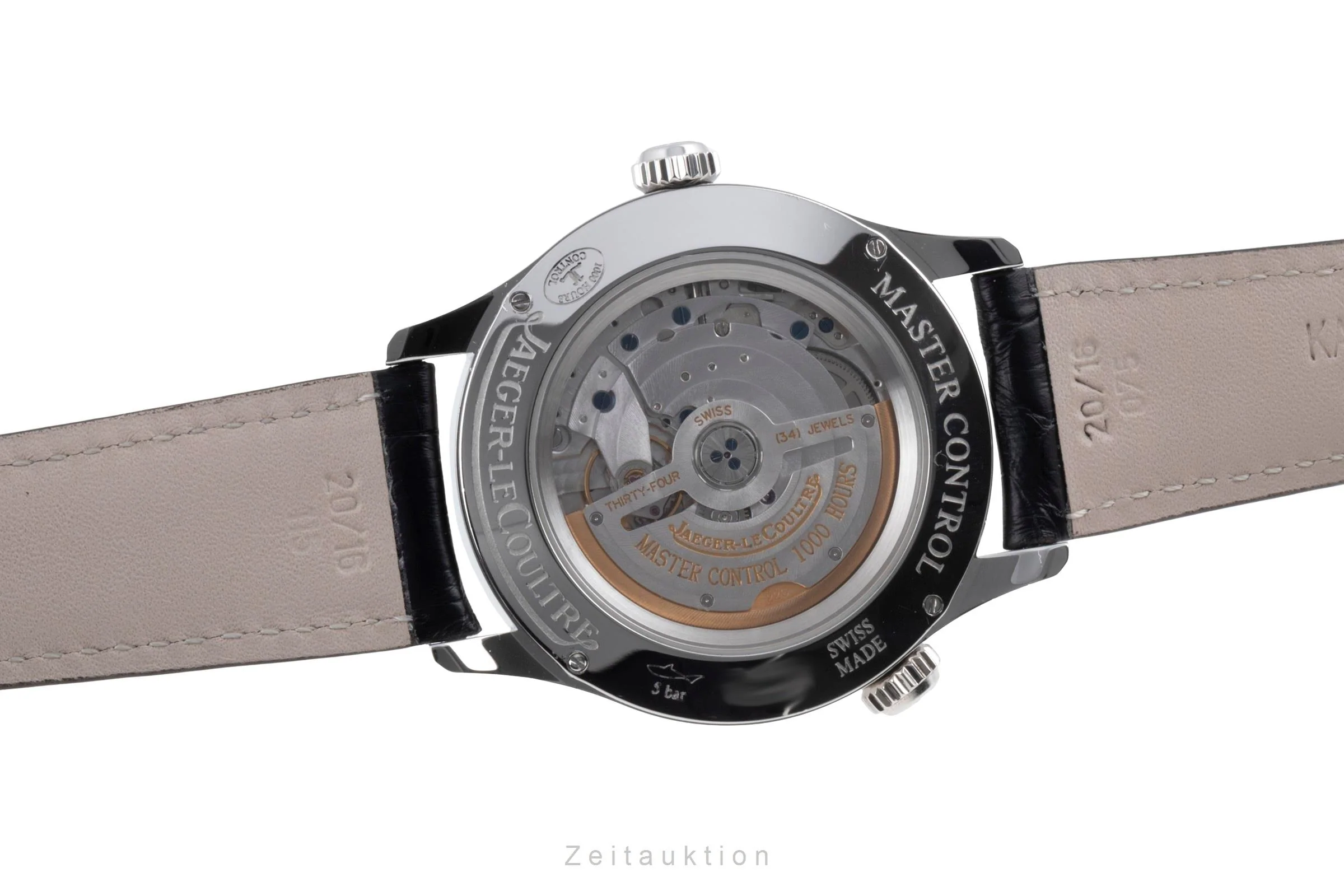 Jaeger LeCoultre Master Geographic steel automatic men's watch Q1428421 , 176.8.29.S  [2506507] - Image 12