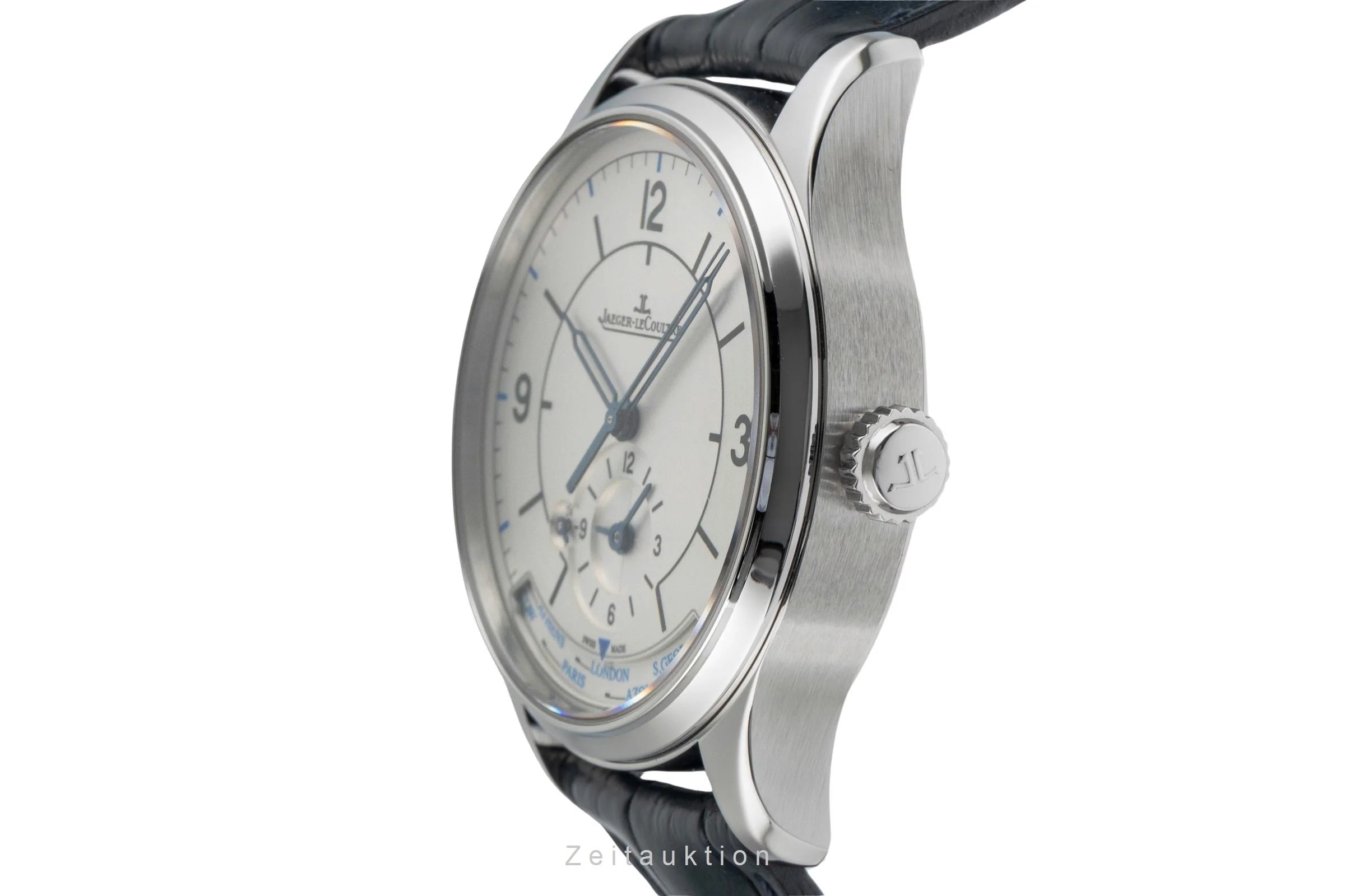 Jaeger LeCoultre Master Geographic steel automatic men's watch Q1428530 ,176.8.92.S  [2501664] - Image 7