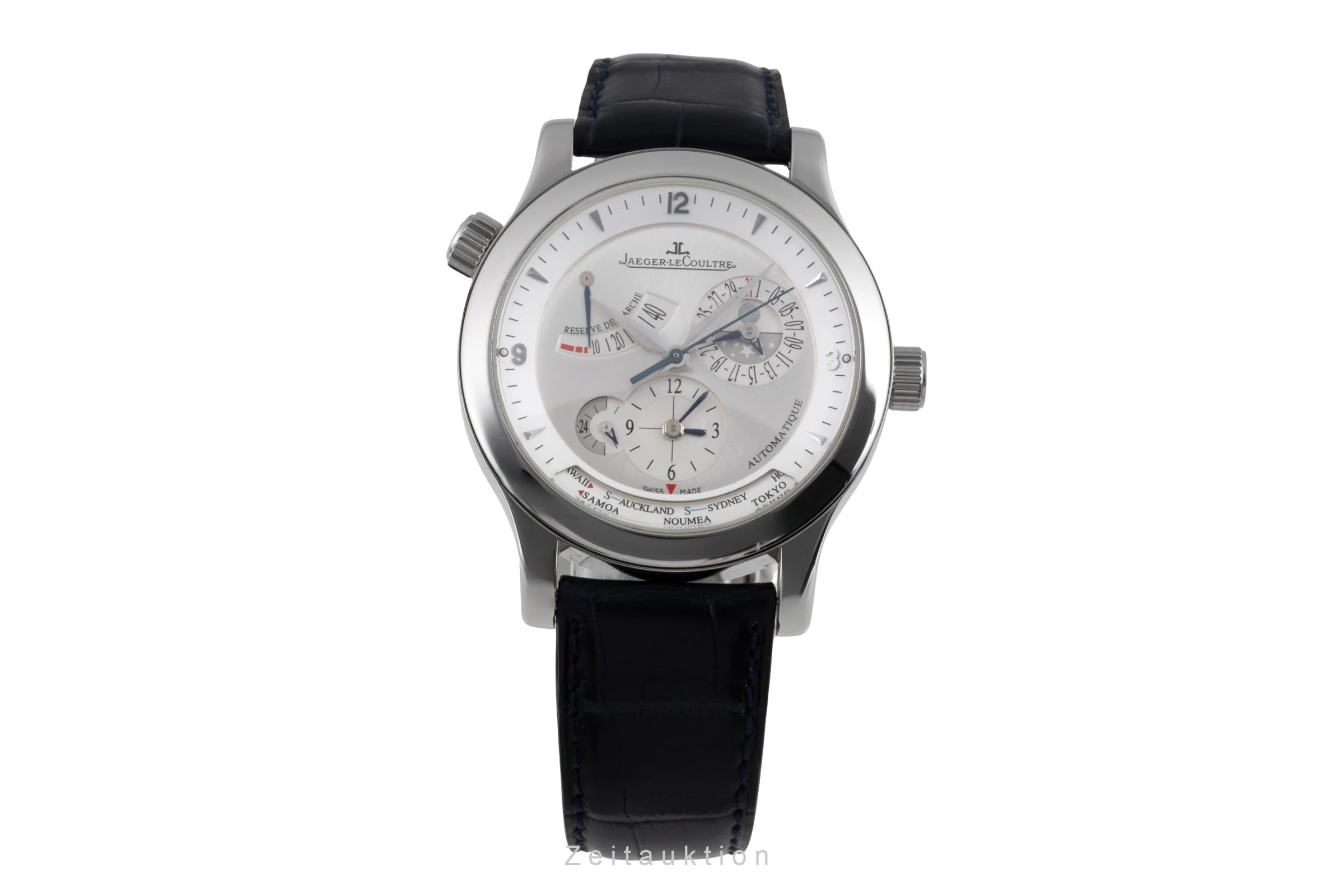 Jaeger LeCoultre Master Geographic steel automatic men's watch Q1508420  [2504343] - Image 5