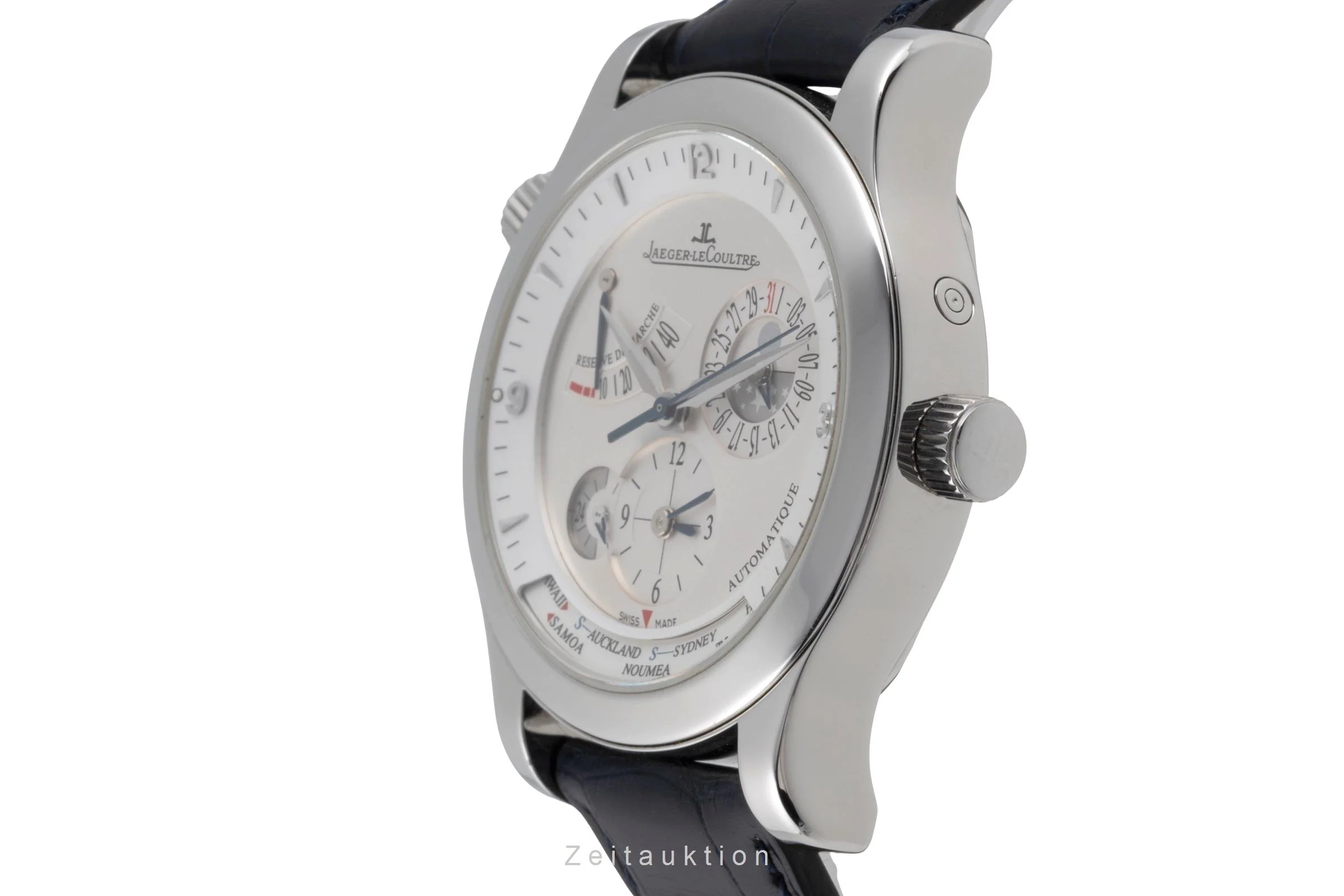 Jaeger LeCoultre Master Geographic steel automatic men's watch Q1508420  [2504343] - Image 7