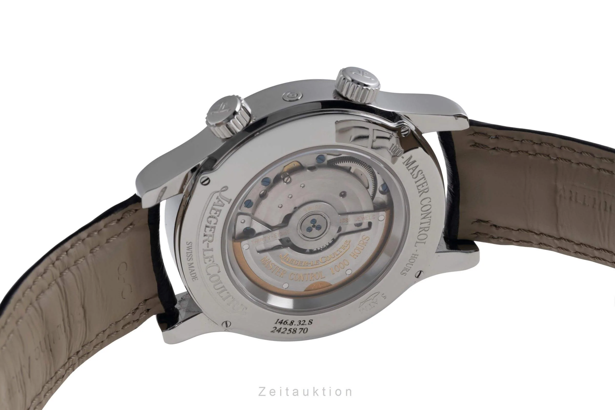 Jaeger LeCoultre Master Geographic steel automatic men's watch Q1528420  ,146.8.32.S LP: 15600EUR  [2502030] - Image 10