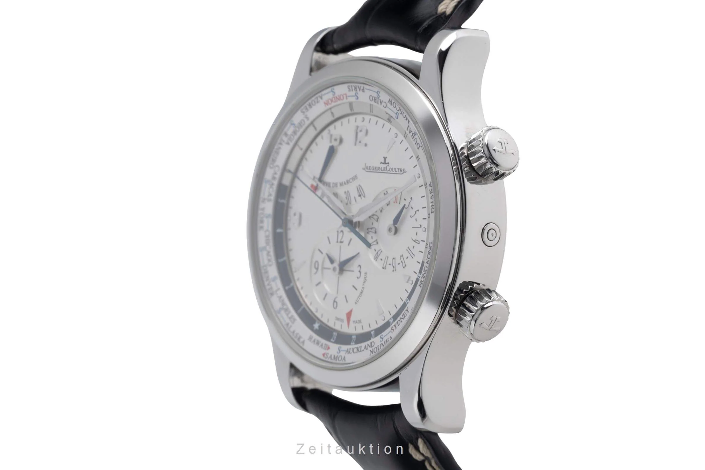 Jaeger LeCoultre Master Geographic steel automatic men's watch Q1528420  ,146.8.32.S LP: 15600EUR  [2502030] - Image 7