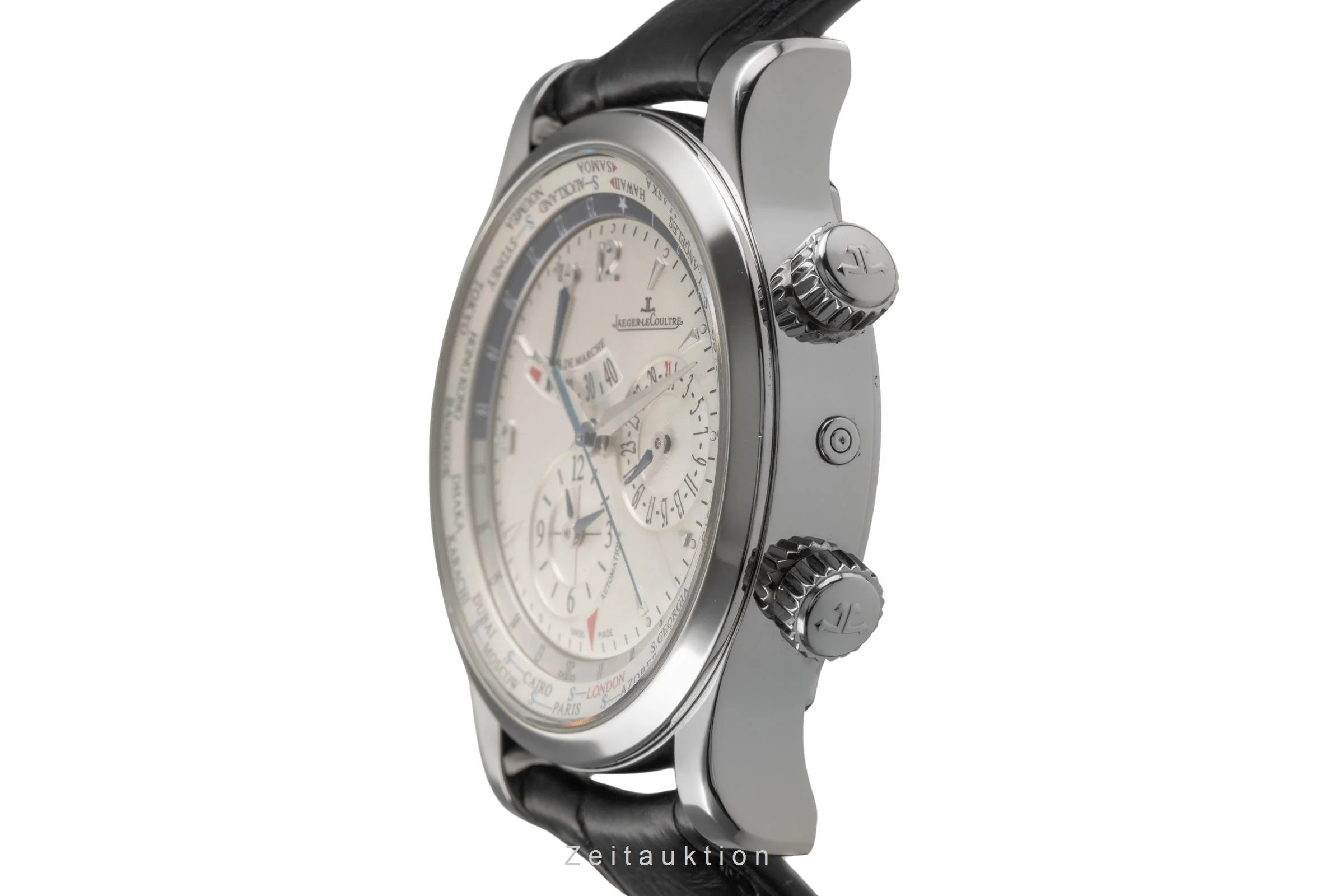 Jaeger LeCoultre Master Geographic steel automatic men's watch Q1528420  146.8.32.S LP: 16200EUR  [2504591] - Image 7