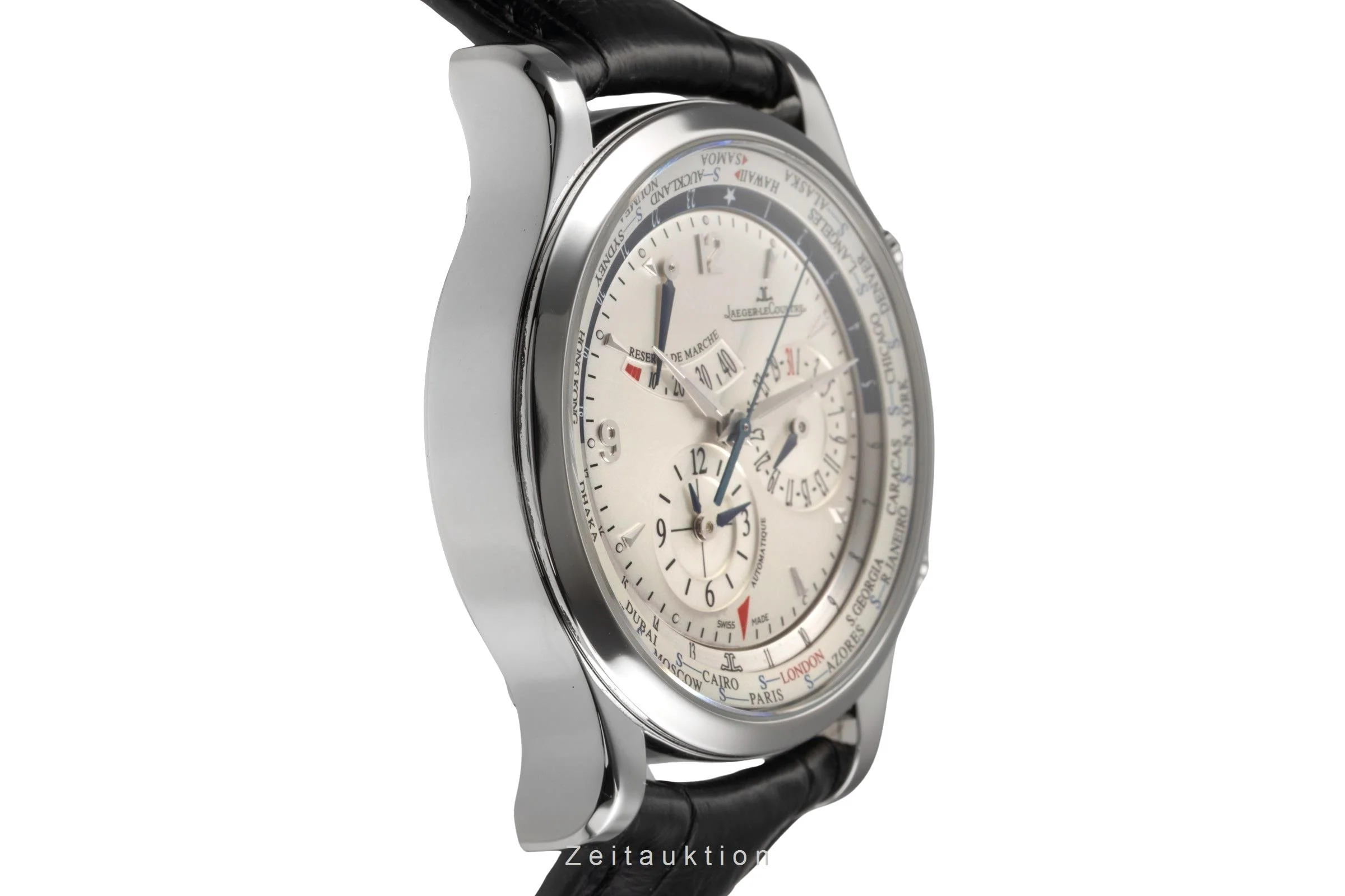 Jaeger LeCoultre Master Geographic steel automatic men's watch Q1528420  146.8.32.S LP: 16200EUR  [2504591] - Image 8