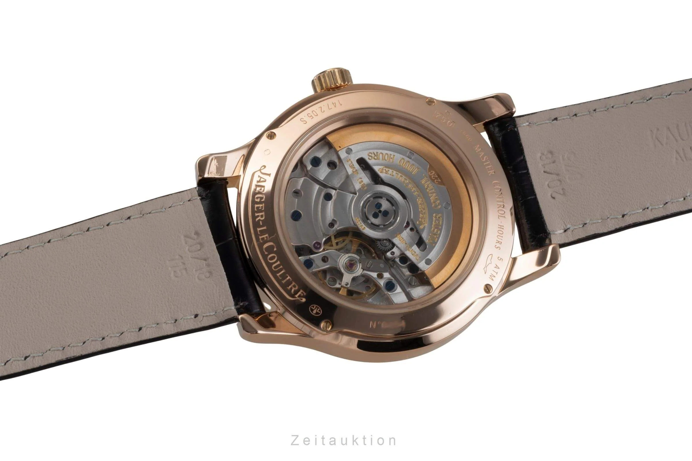 Jaeger LeCoultre Master Hometime 18 ct gold automatic men's watch 147.2.05.S  [2500561] - Image 11