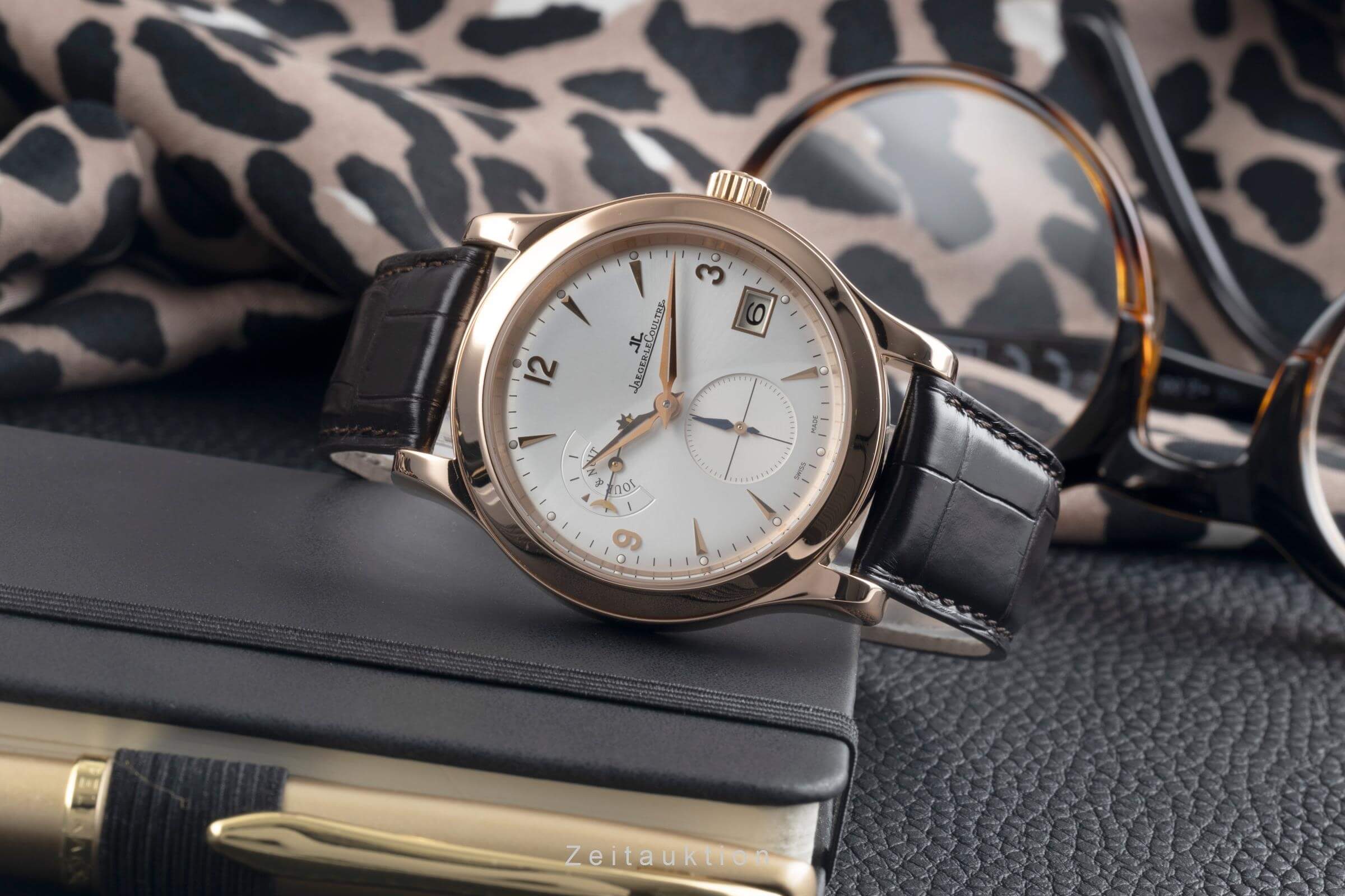 Jaeger LeCoultre Master Hometime 18 ct gold automatic men's watch 147.2.05.S  [2500561] - Image 3