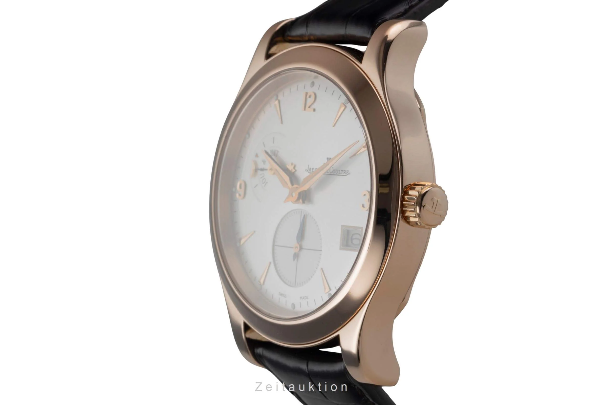 Jaeger LeCoultre Master Hometime 18 ct gold automatic men's watch 147.2.05.S  [2500561] - Image 7