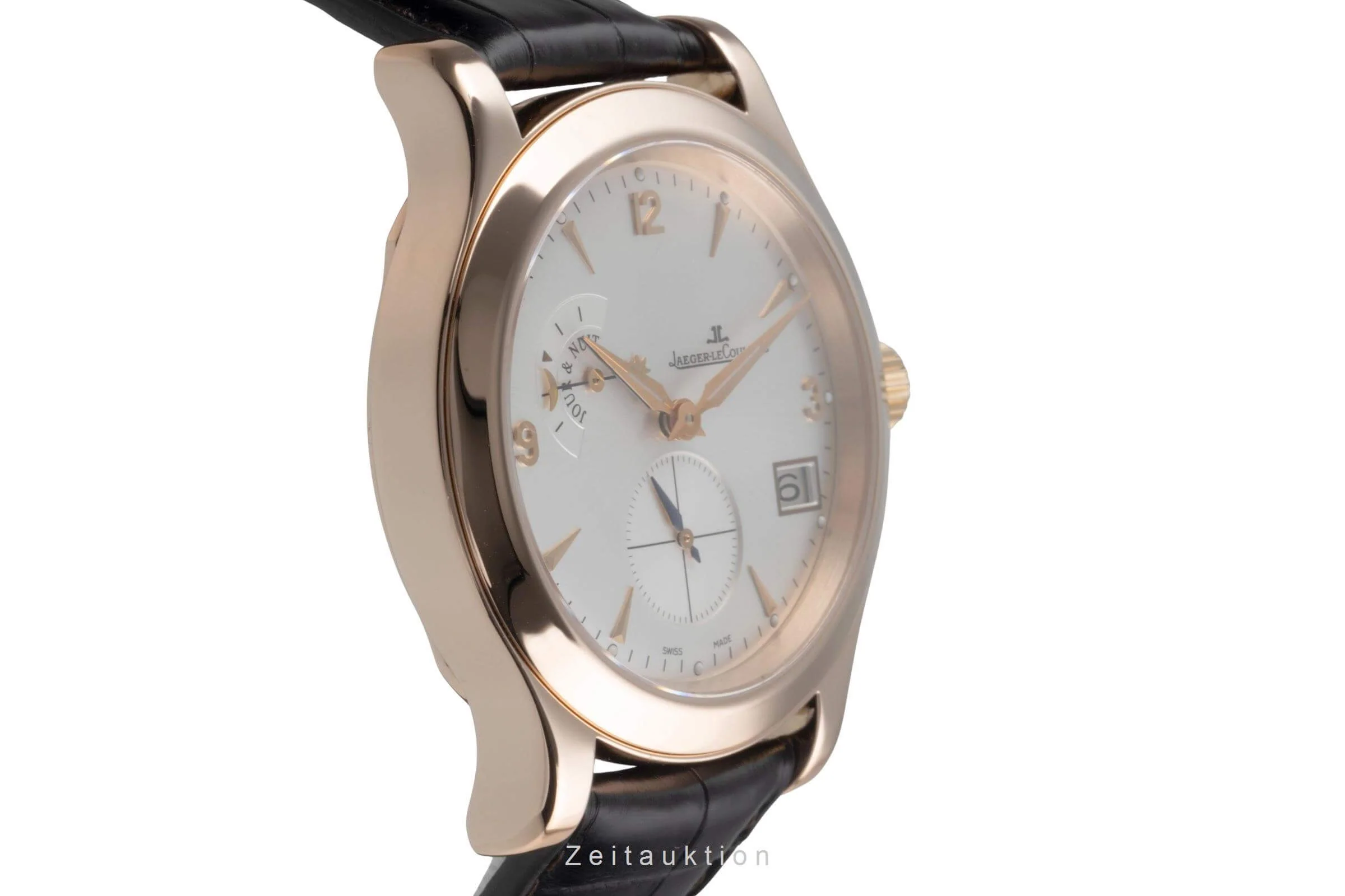 Jaeger LeCoultre Master Hometime 18 ct gold automatic men's watch 147.2.05.S  [2500561] - Image 8