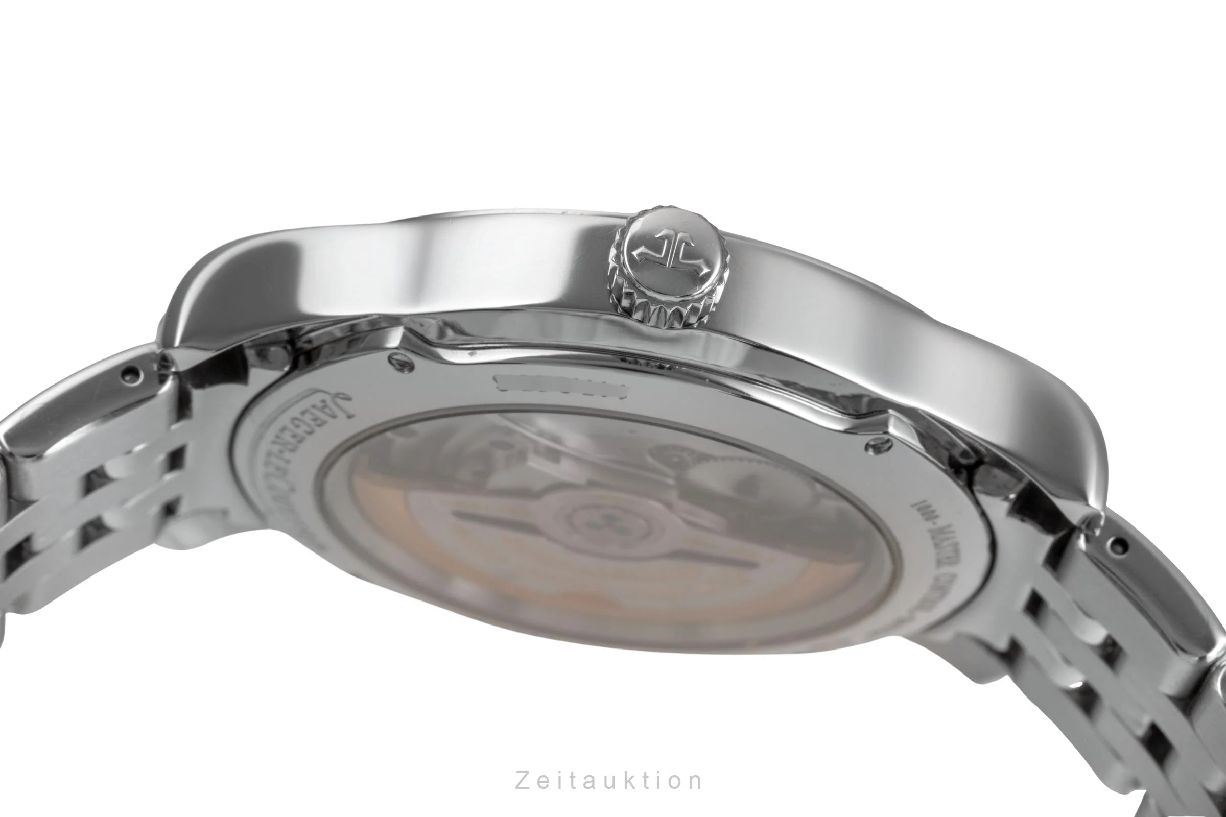 Jaeger LeCoultre Master Hometime steel automatic men's watch 147.8.05.S  [2504816] - Image 11
