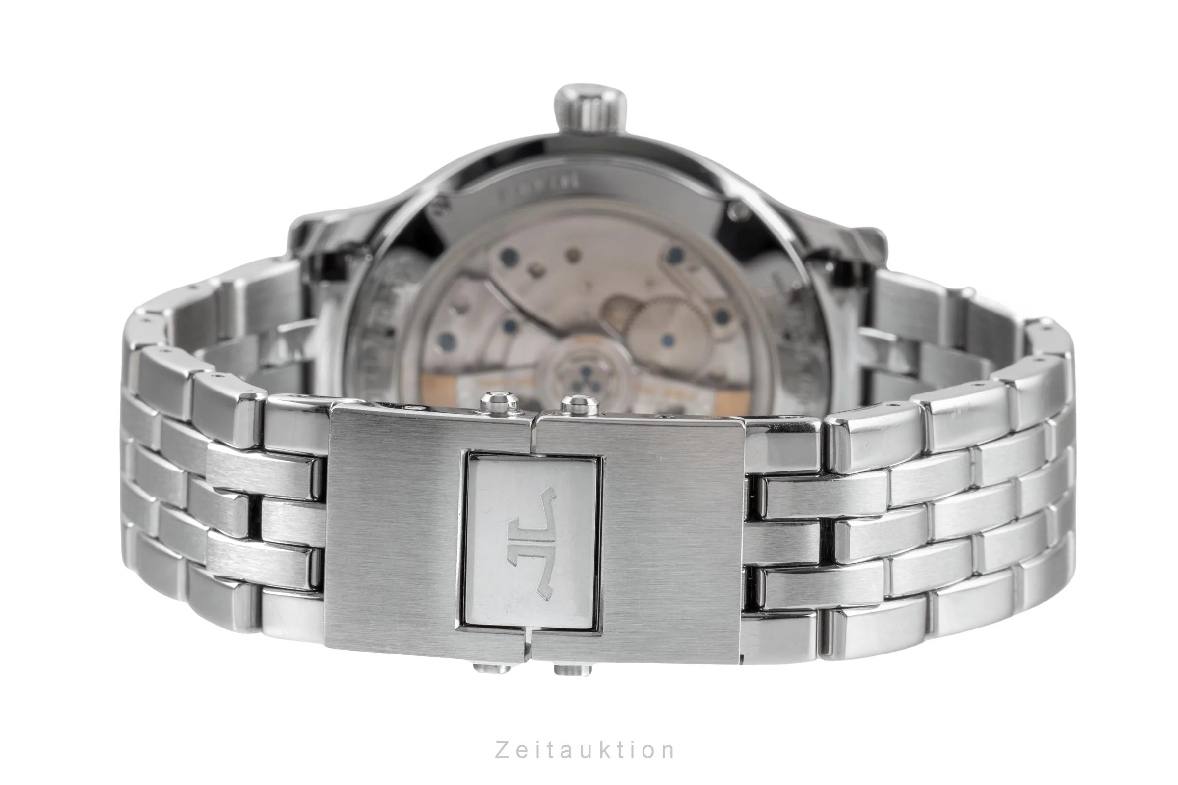 Jaeger LeCoultre Master Hometime steel automatic men's watch 147.8.05.S  [2504816] - Image 13